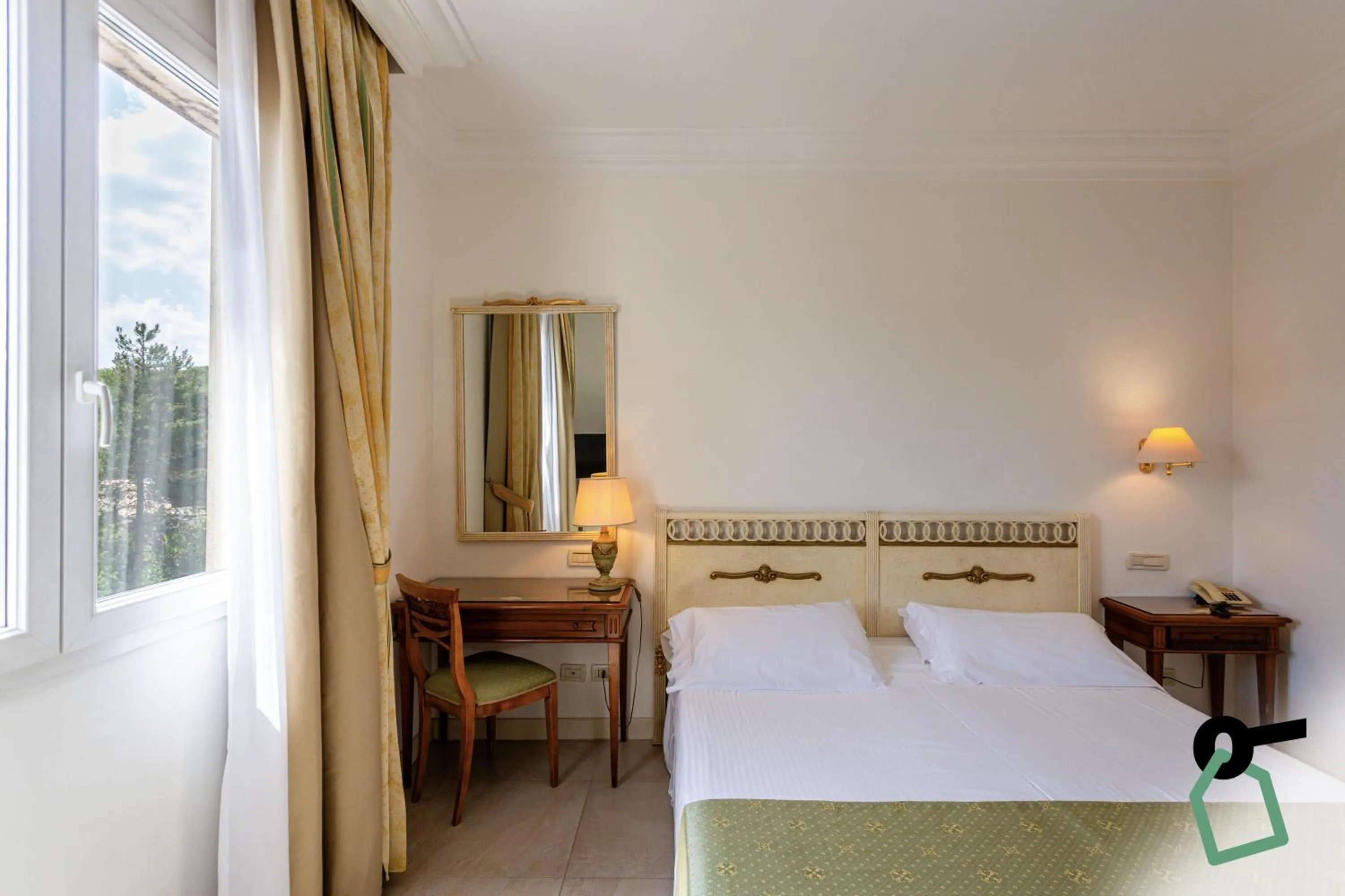 Bedroom, Bed in Hotiday Room Collection - Fiuggi