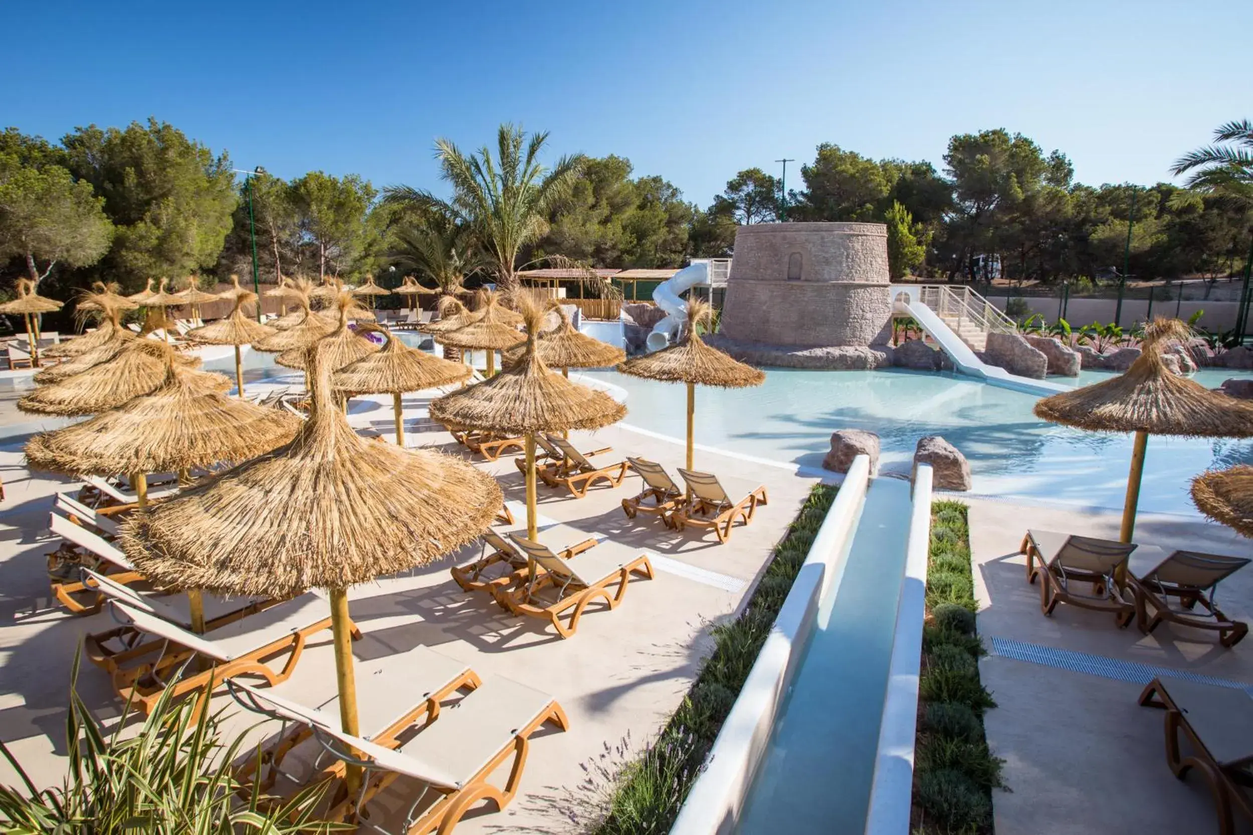 Aqua park in Insotel Club Maryland Aqua park in Insotel Club Maryland