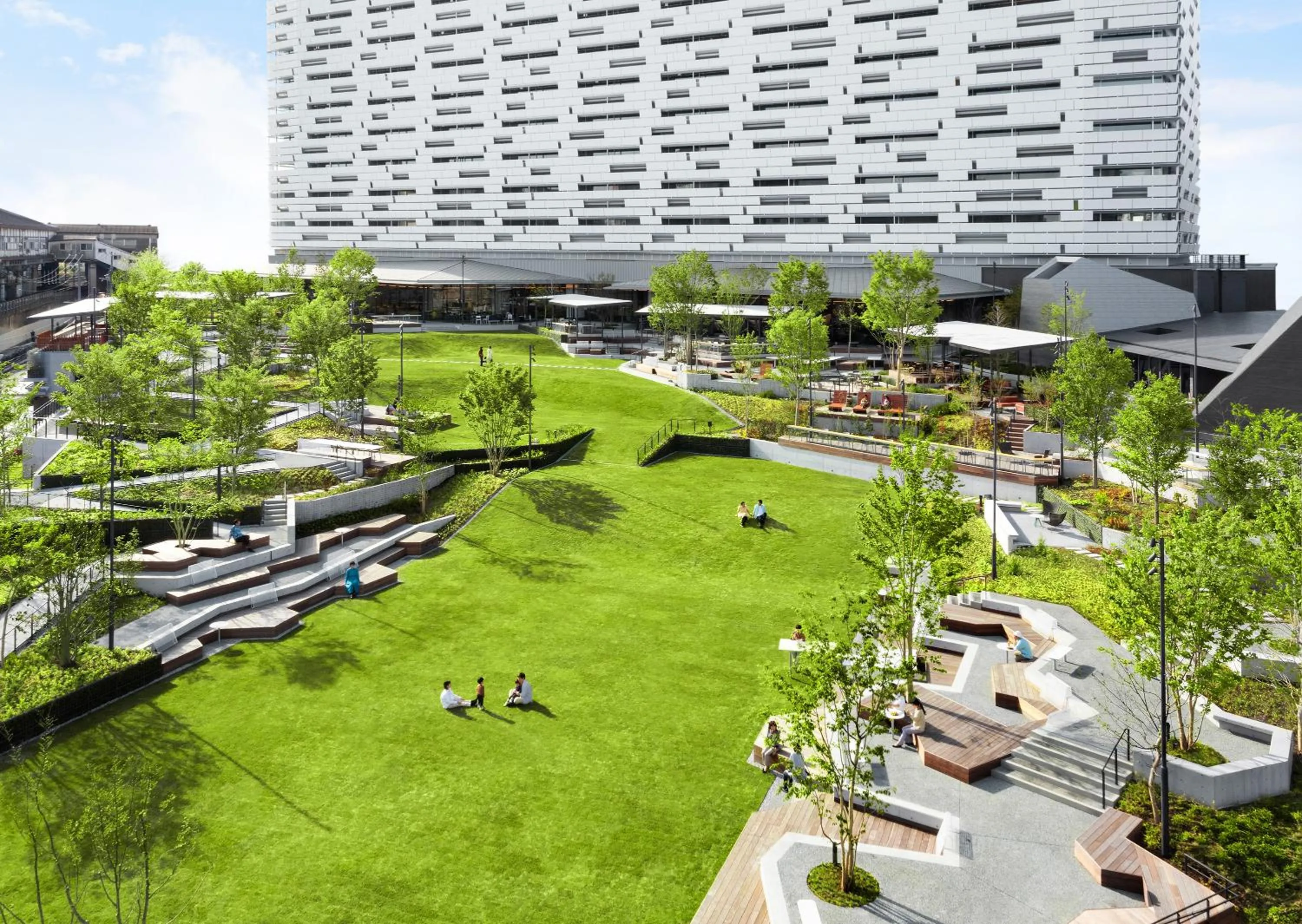 Garden in OMO7 Osaka by Hoshino Resorts