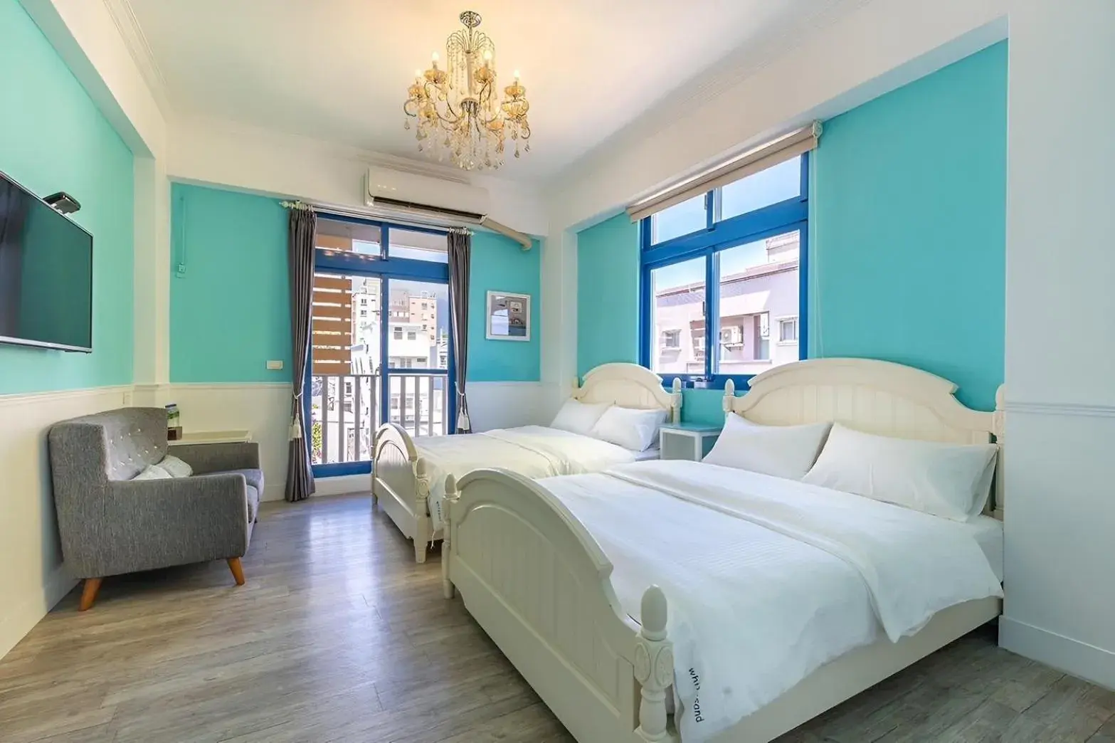 Quadruple Room in White Sand Homestay Quadruple Room in White Sand Homestay