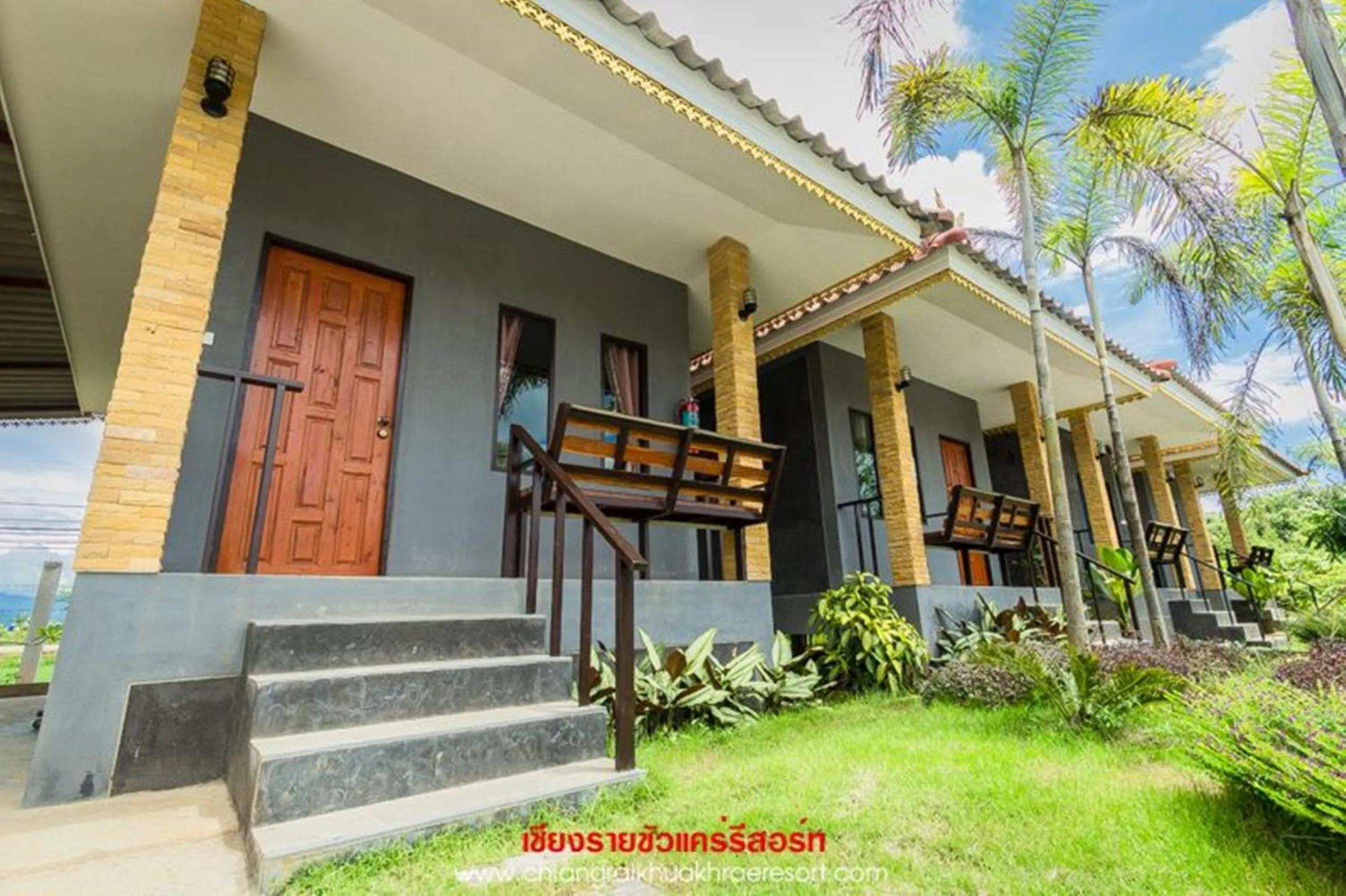 Facade/entrance in Chiang Rai Khuakrae Resort