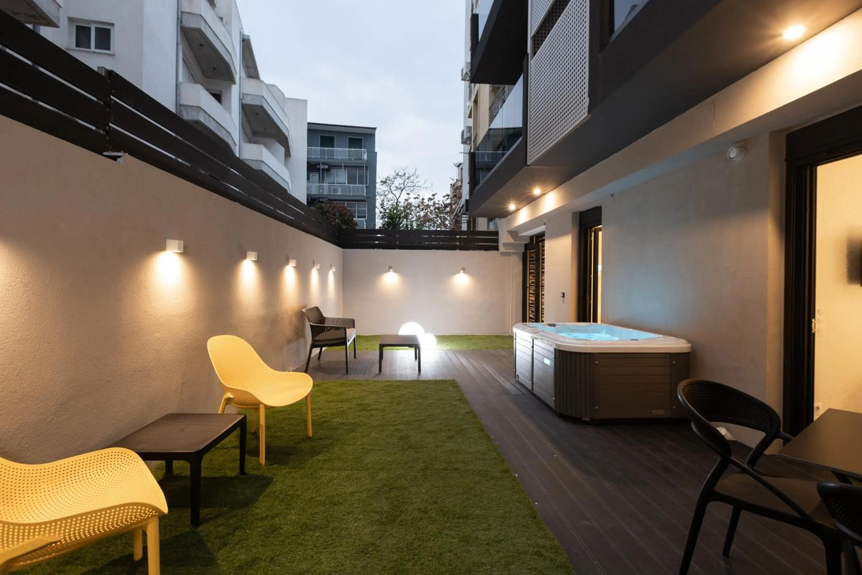 Garden in Incanto Boutique Suites - Mets