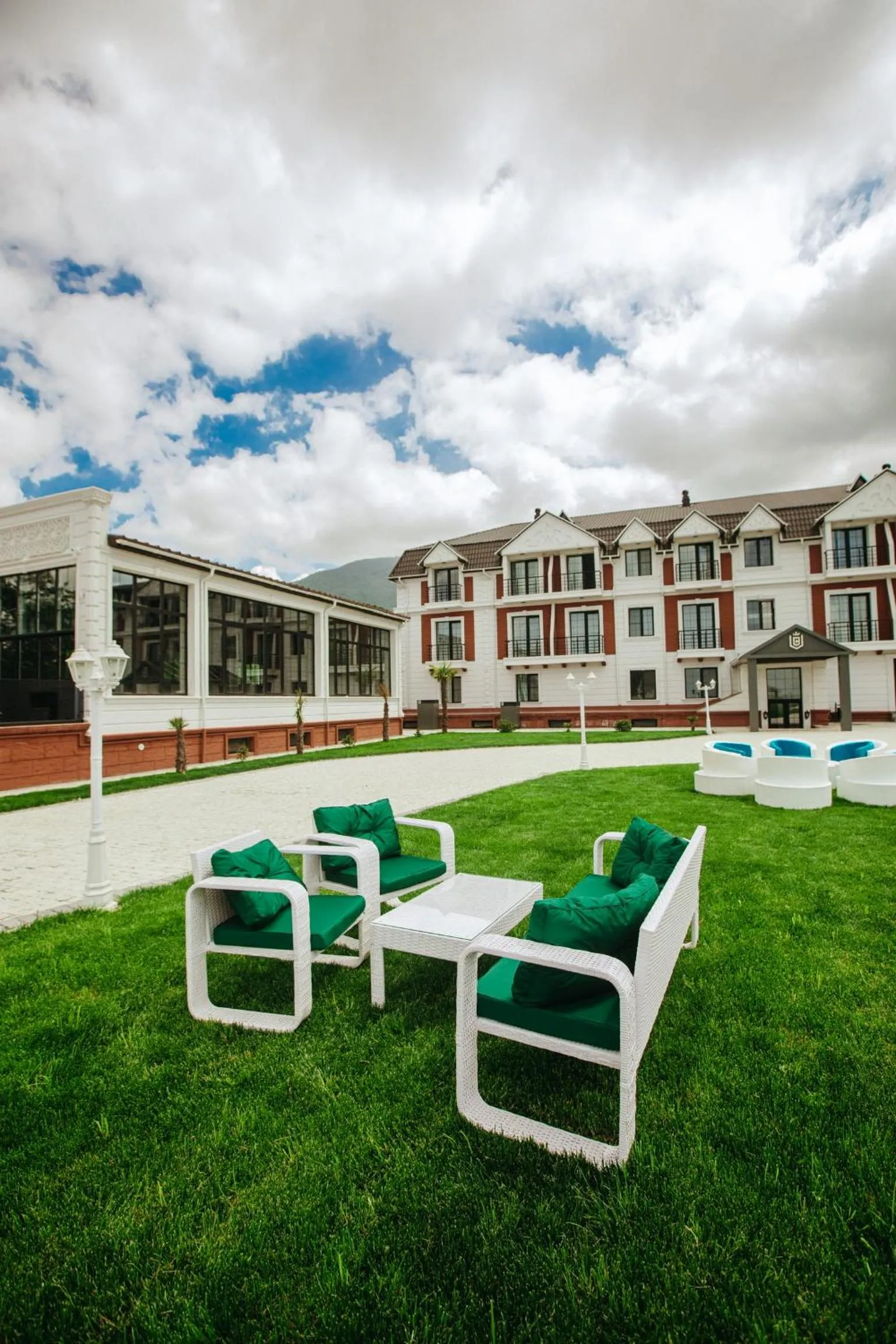 Garden view in Castle Resort Spa Hotel