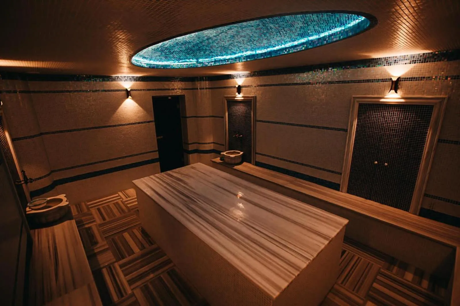 Steam room in Castle Resort Spa Hotel