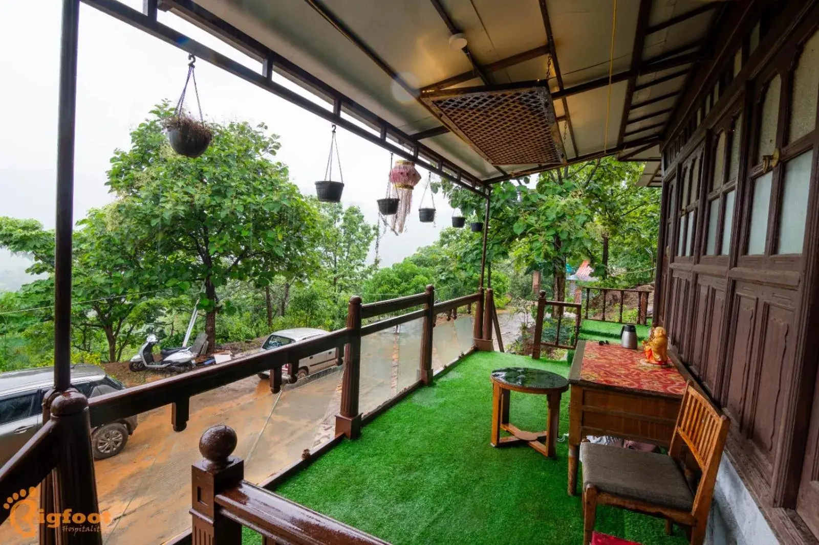 Double Room with Balcony in Ekayana Resorts and Agri Tourism, Mulshi Double Room with Balcony in Ekayana Resorts and Agri Tourism, Mulshi