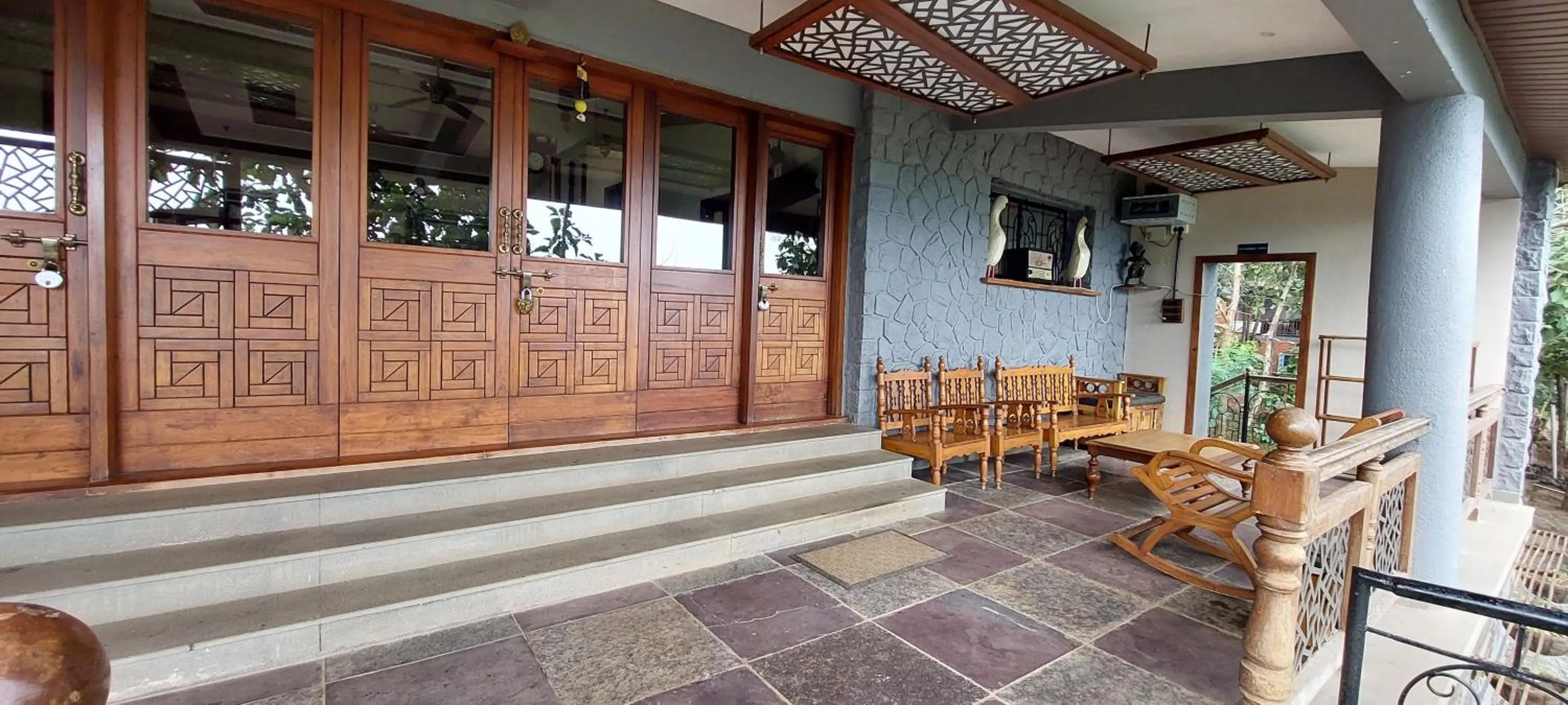 Facade/entrance in Ekayana Resorts and Agri Tourism, Mulshi