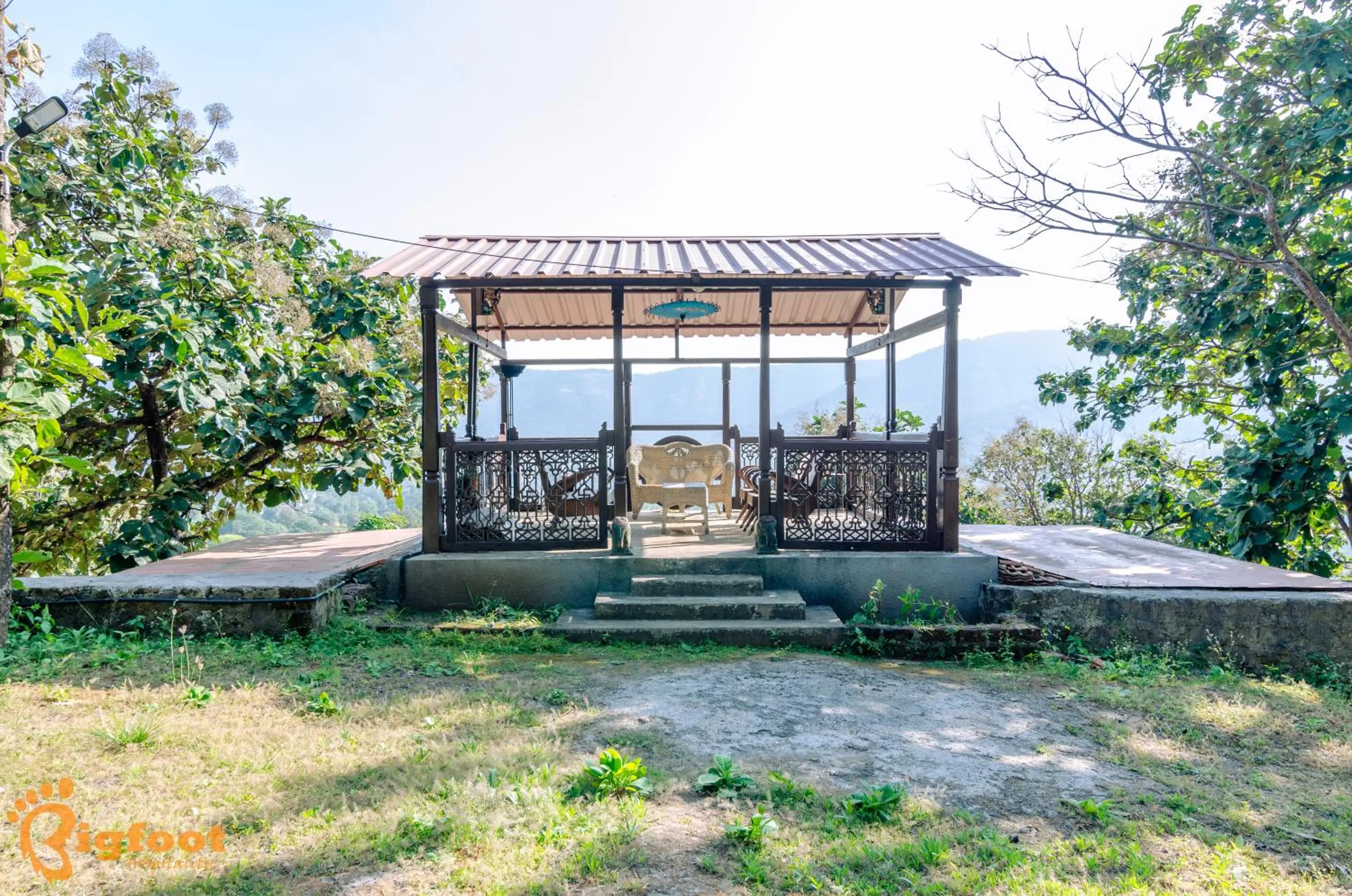 Patio in Ekayana Resorts and Agri Tourism, Mulshi