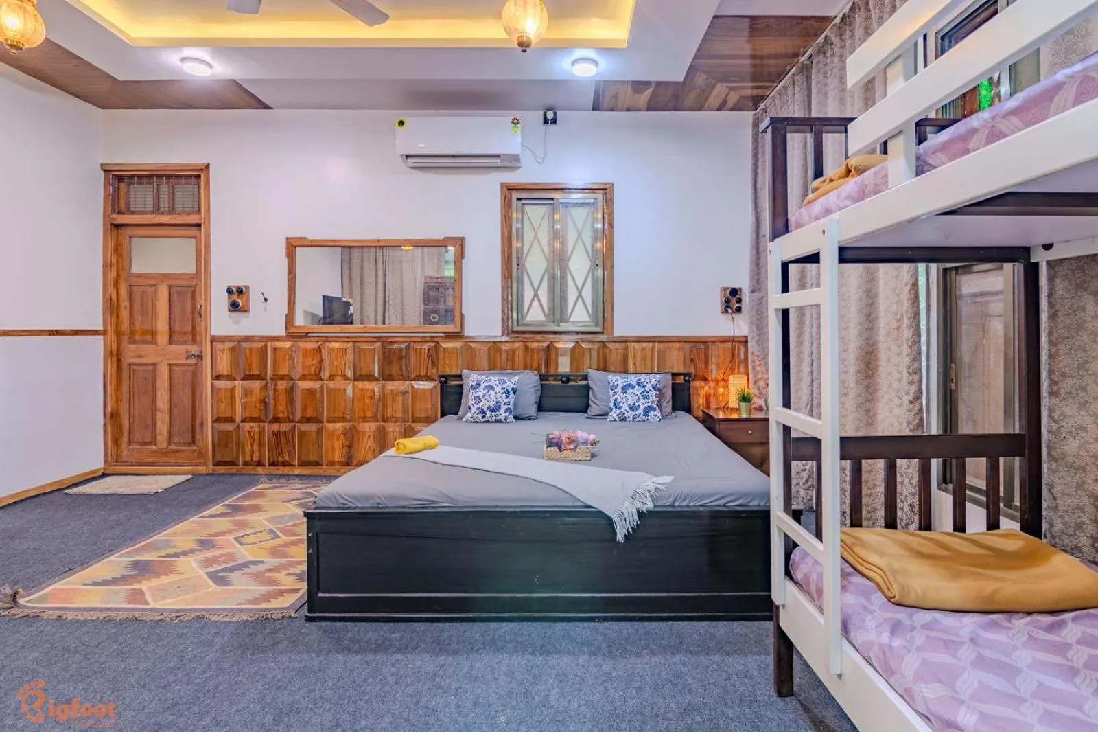 Photo of the whole room, Bed in Ekayana Resorts and Agri Tourism, Mulshi