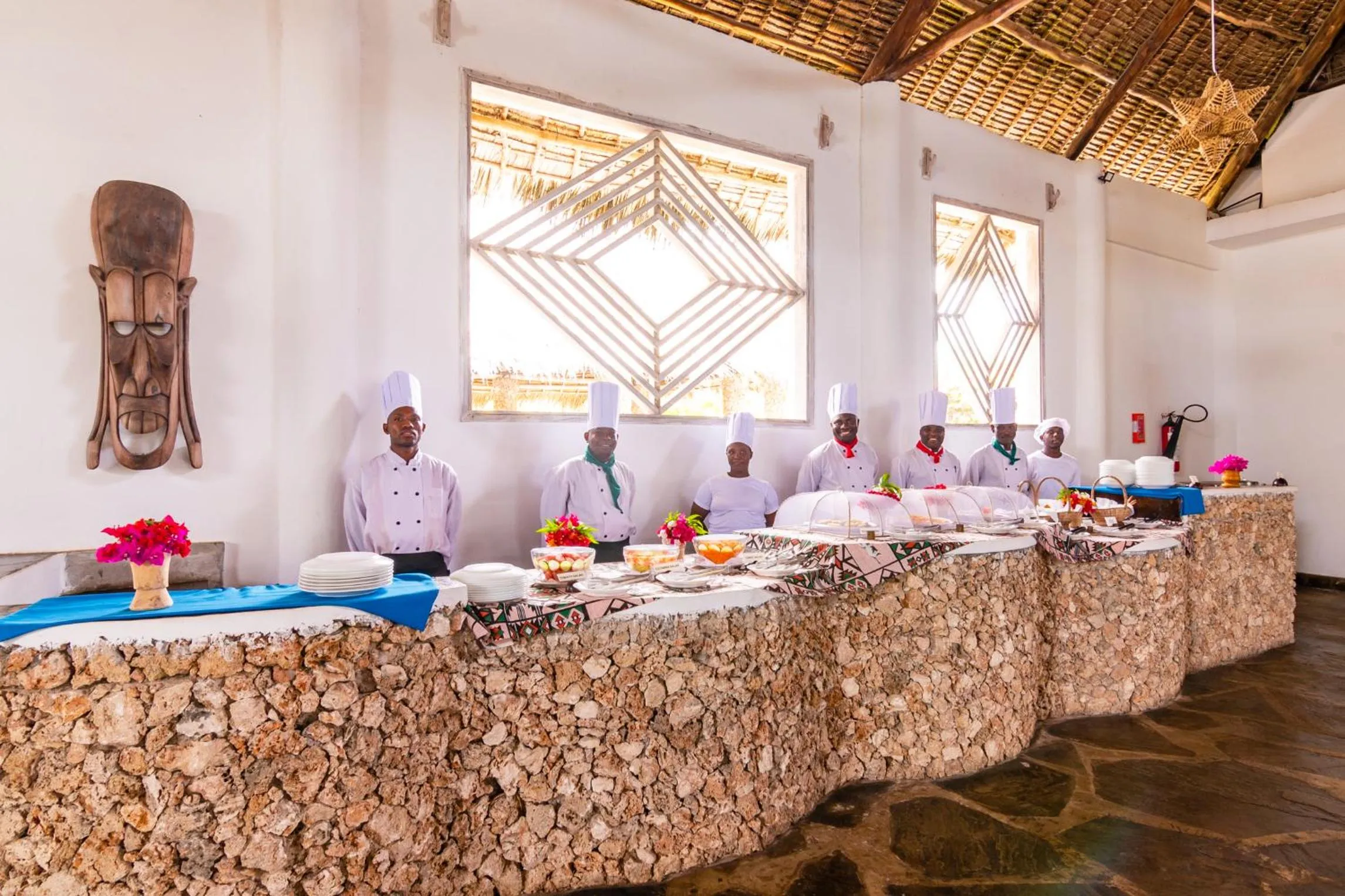 Restaurant/places to eat in Jumbo Club Watamu