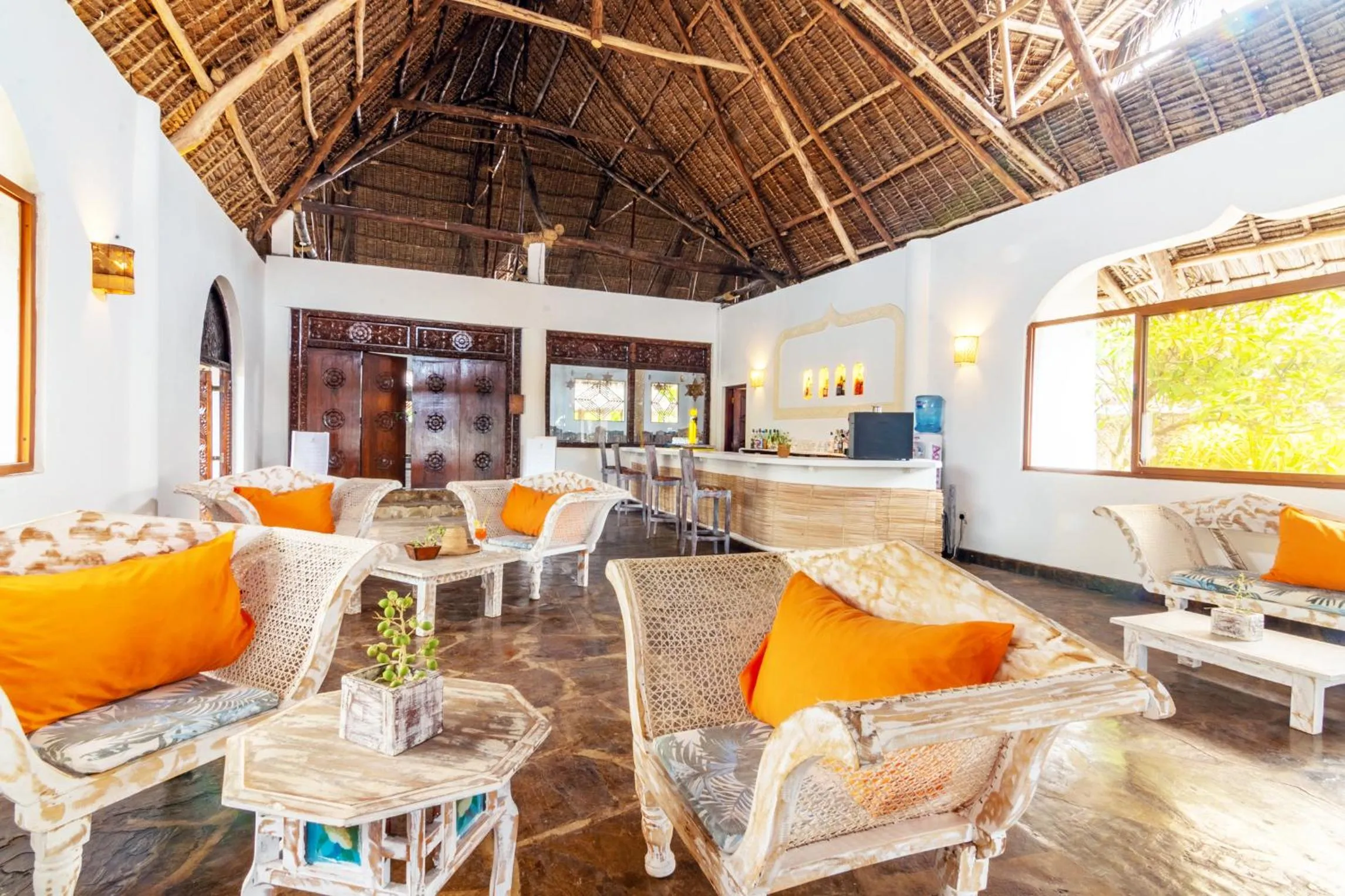 Lobby or reception in Jumbo Club Watamu