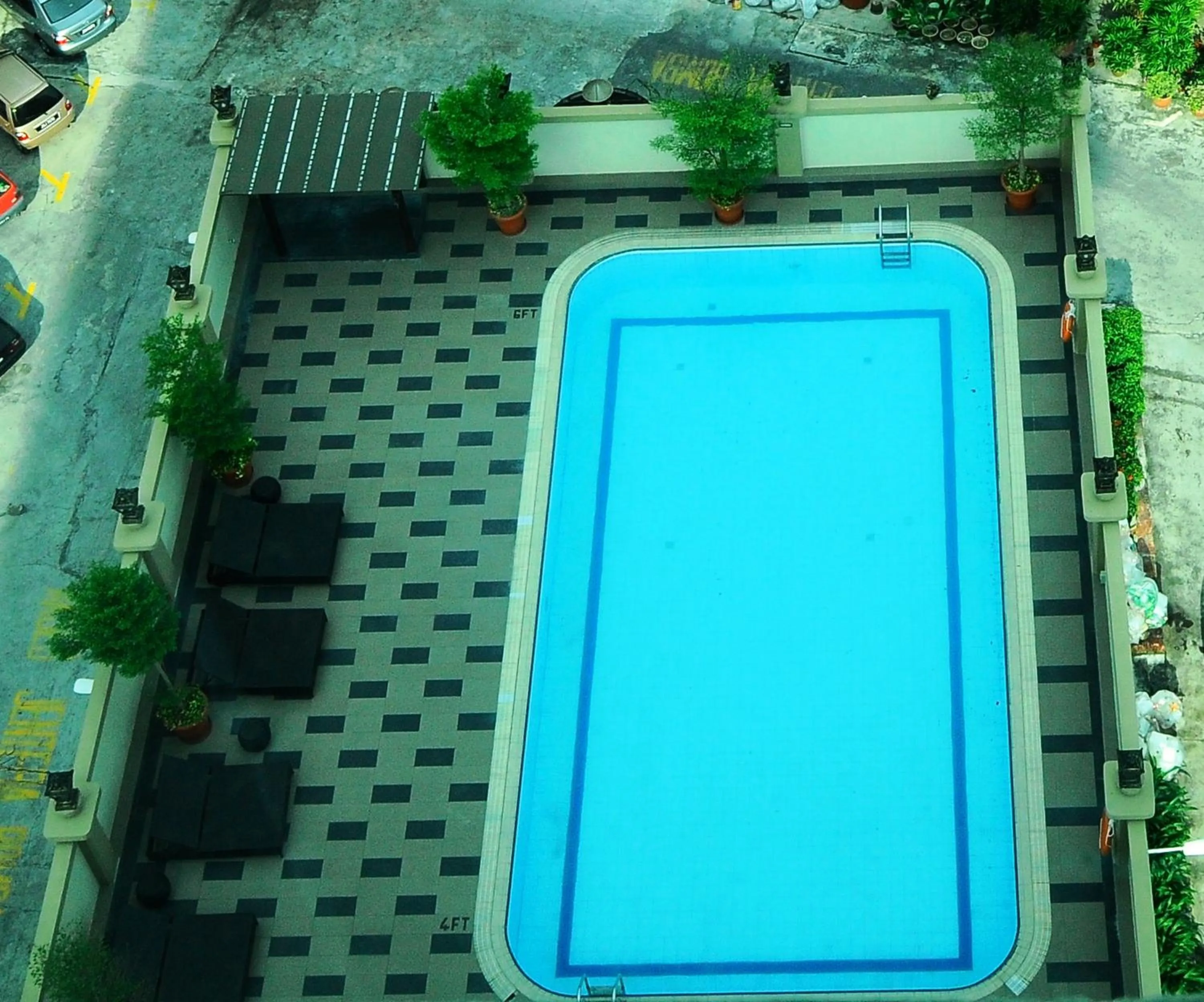 Swimming pool in The Katerina Hotel
