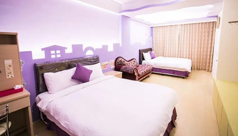 Bed in Kenting Mulan Homestay