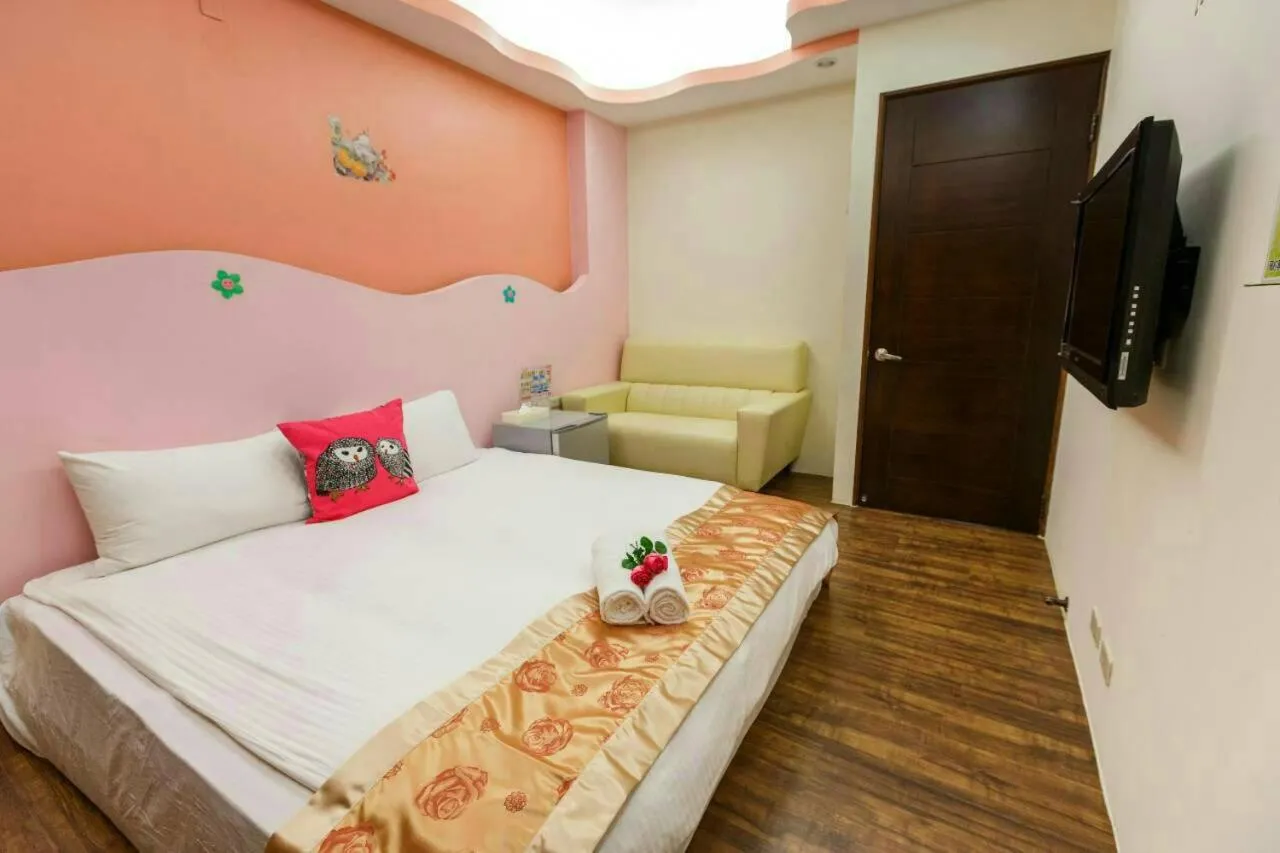Bed in Kenting Mulan Homestay