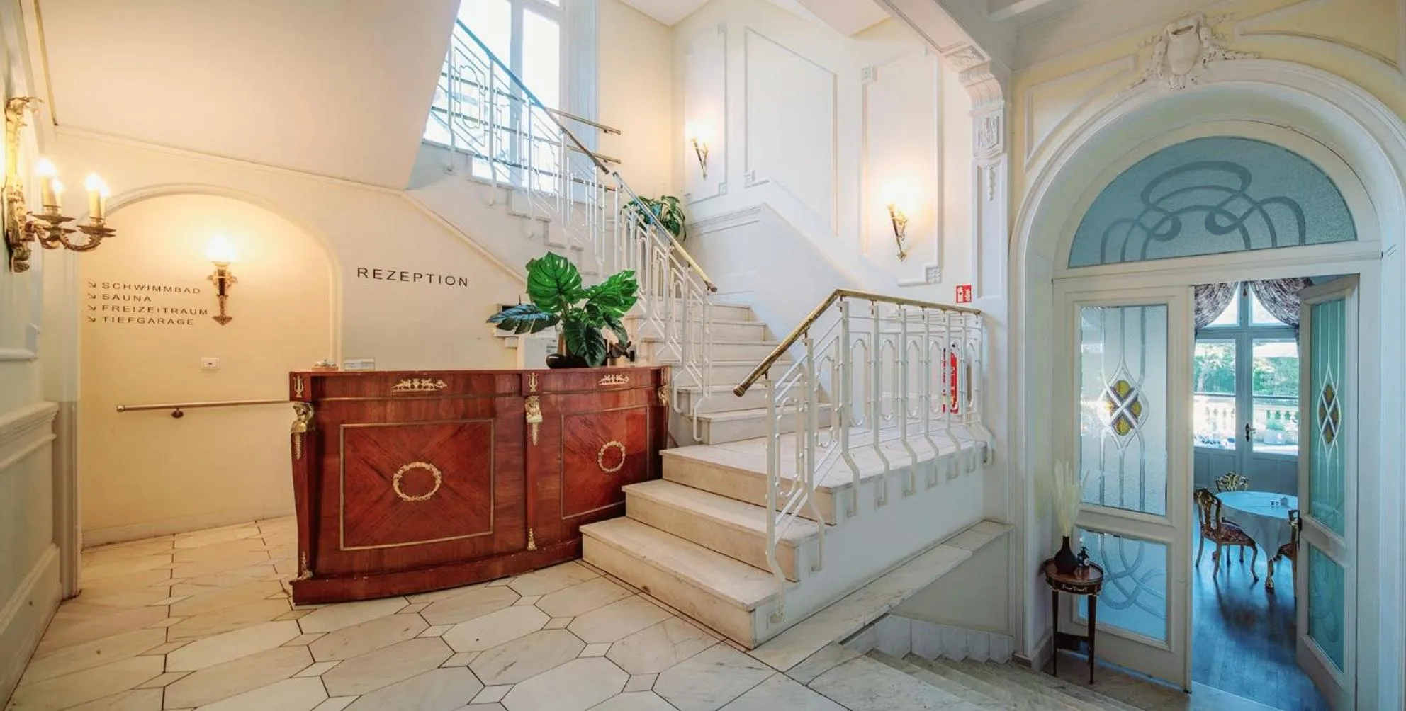 Lobby or reception in Villa Bleichröder