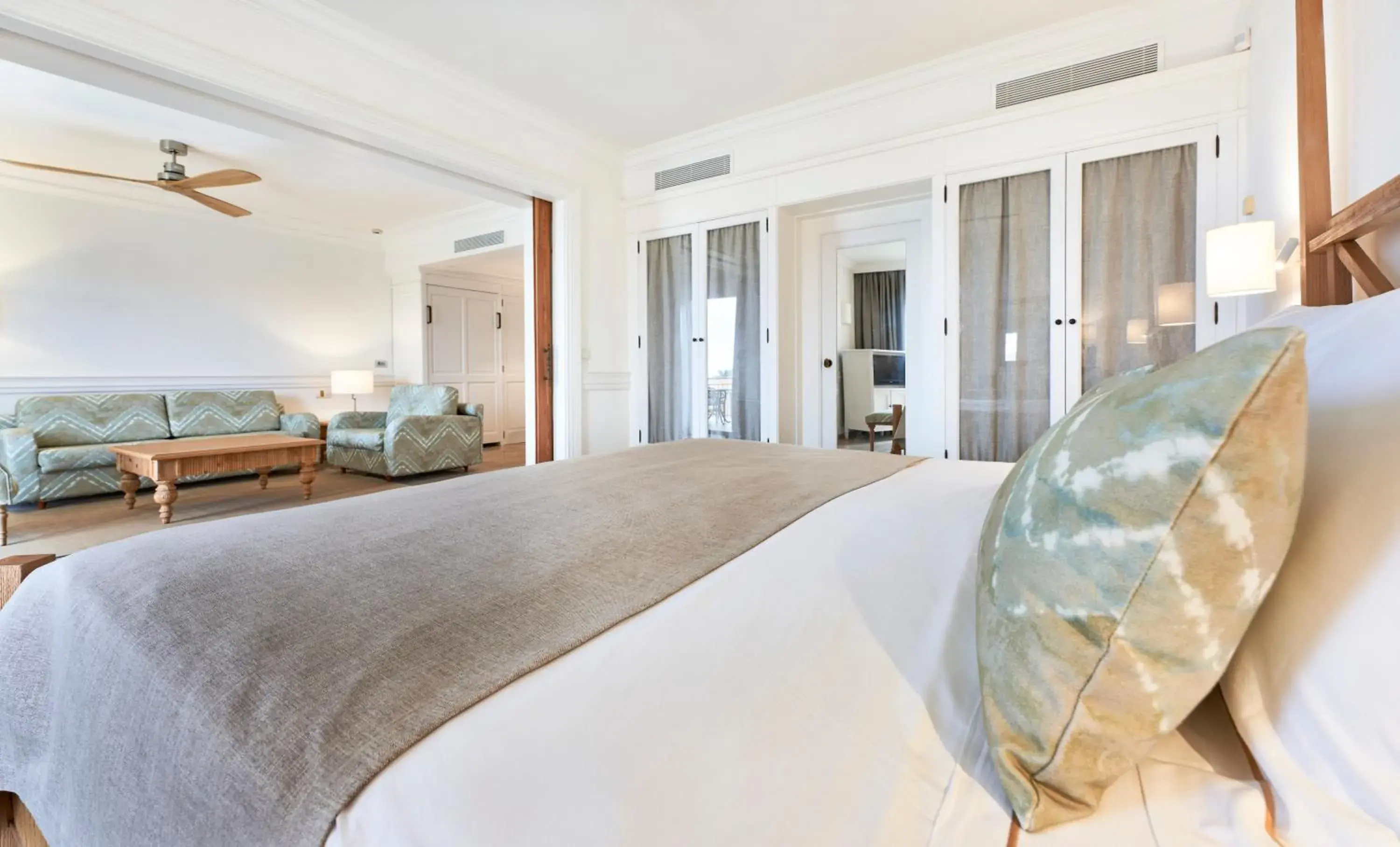 Photo of the whole room, Bed in Insotel Punta Prima Prestige Suites & Spa Photo of the whole room, Bed in Insotel Punta Prima Prestige Suites & Spa