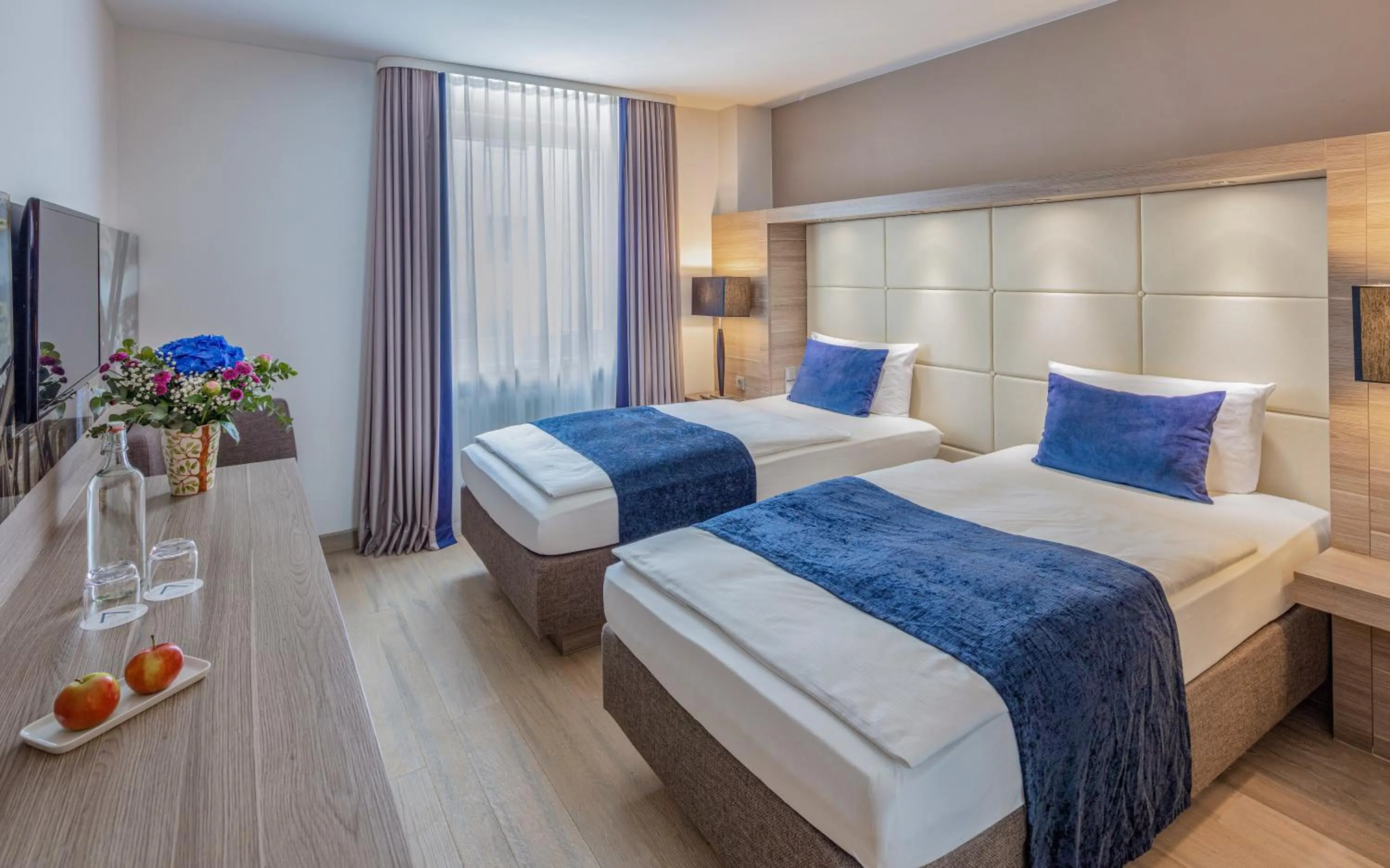 Bed in The Alex Hotel