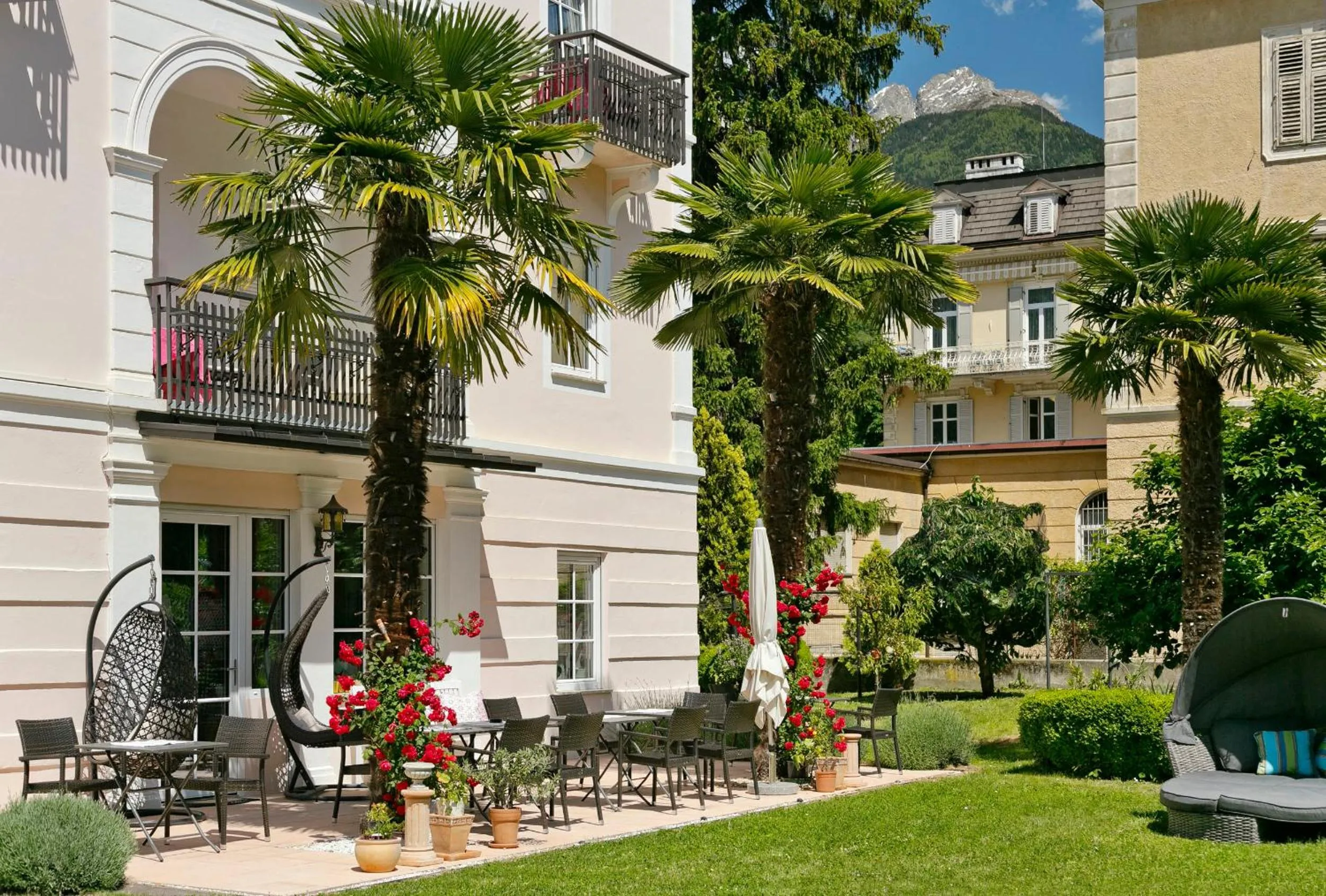 Balcony/Terrace in Garni Villa Tyrol - Adults Only