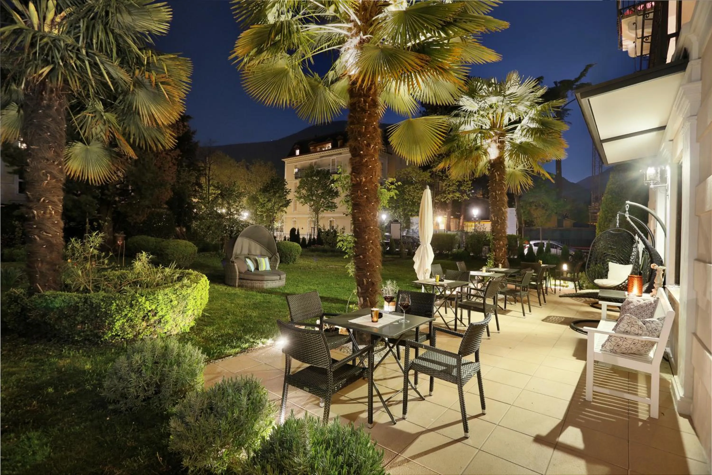 Balcony/Terrace in Garni Villa Tyrol - Adults Only