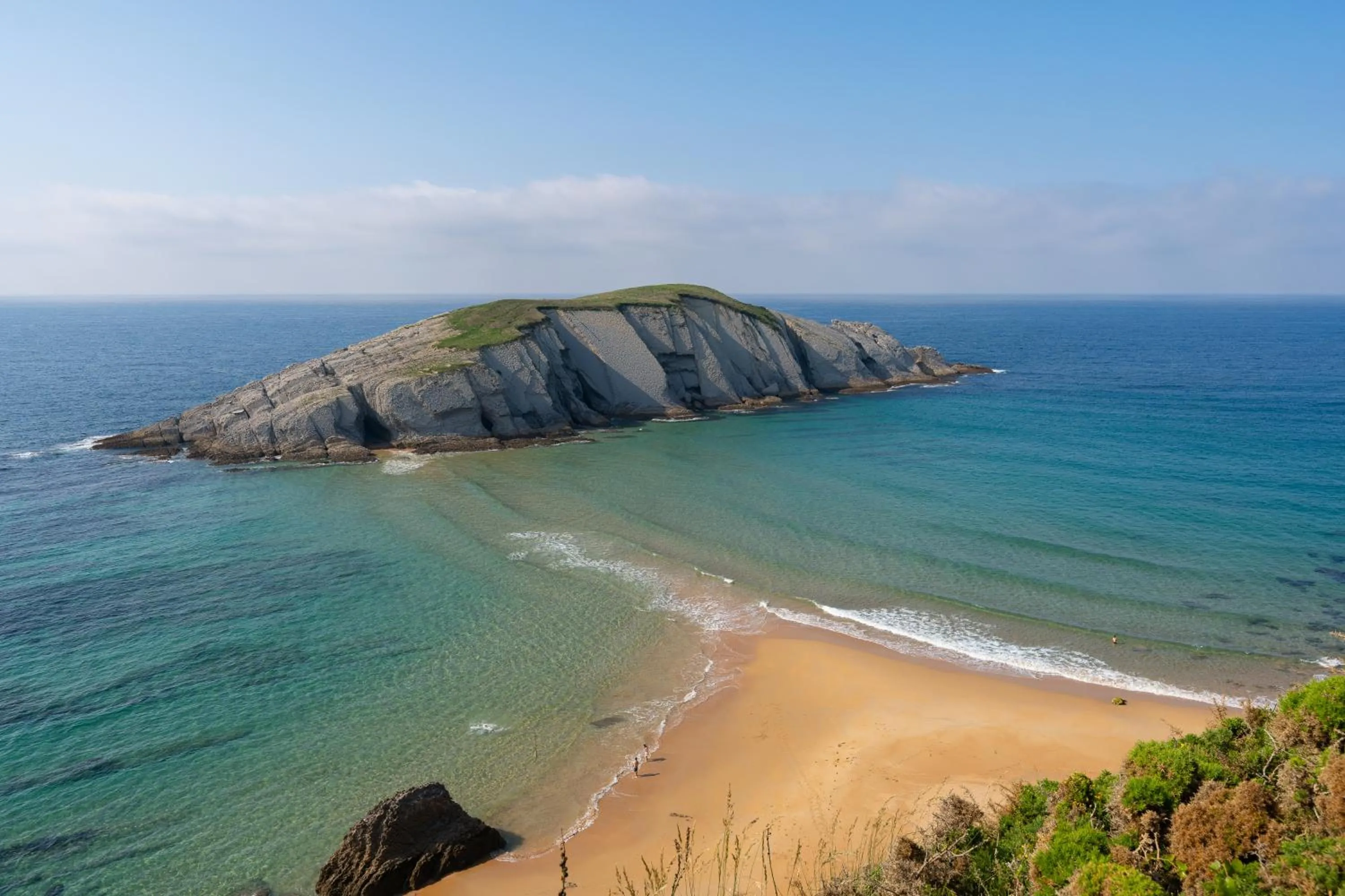 Natural landscape in Chateau La Roca