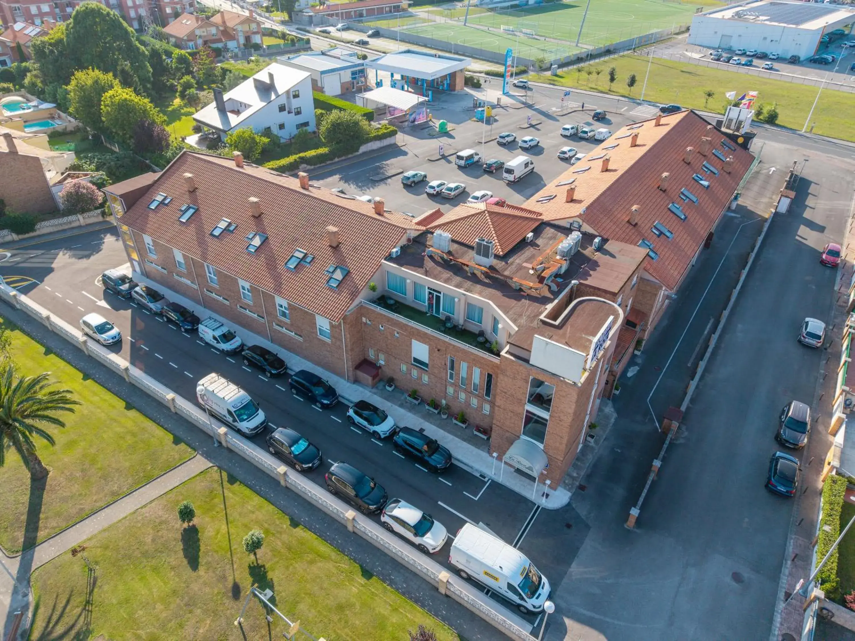 Property building in Chateau La Roca Property building in Chateau La Roca