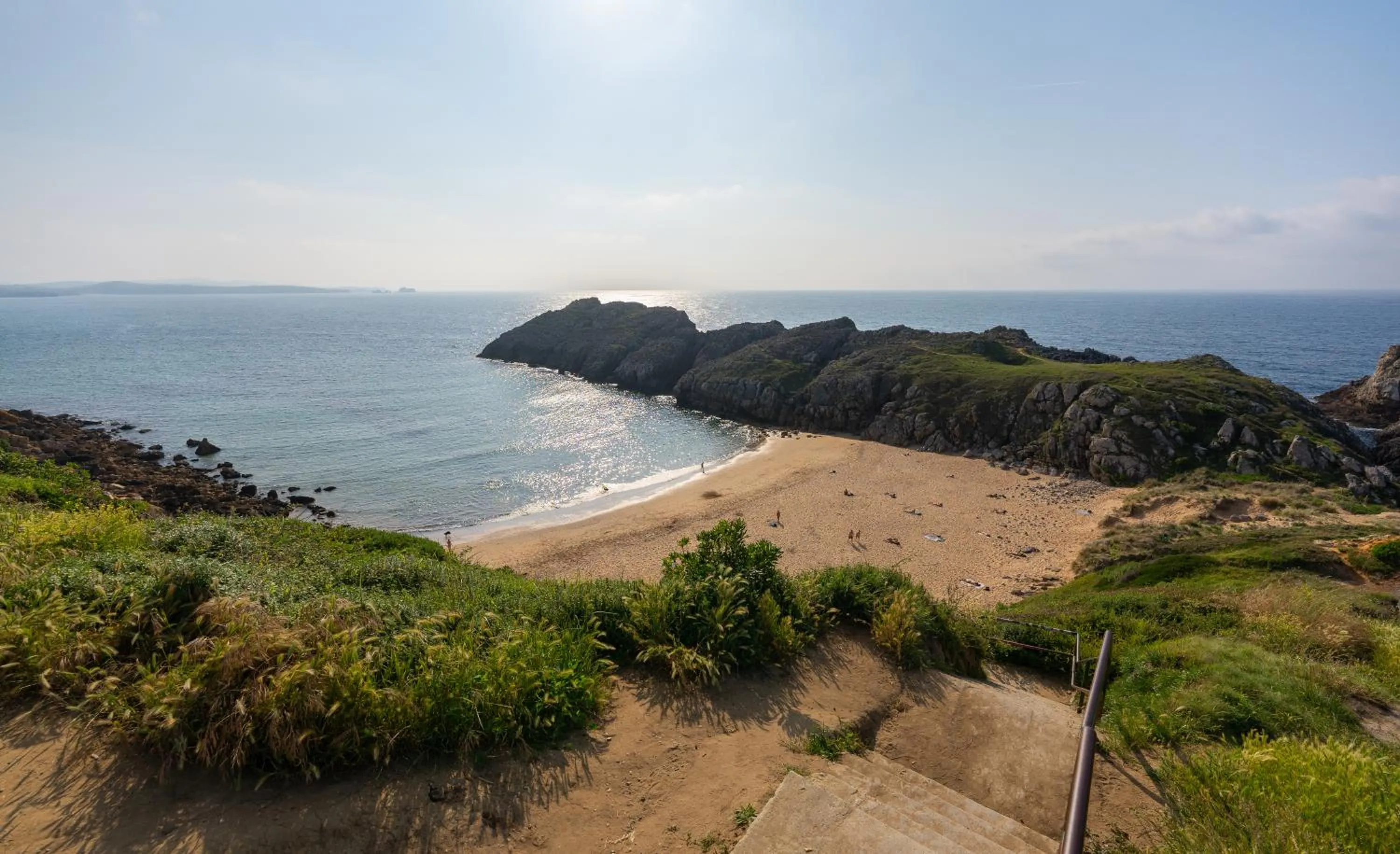 Natural landscape in Chateau La Roca