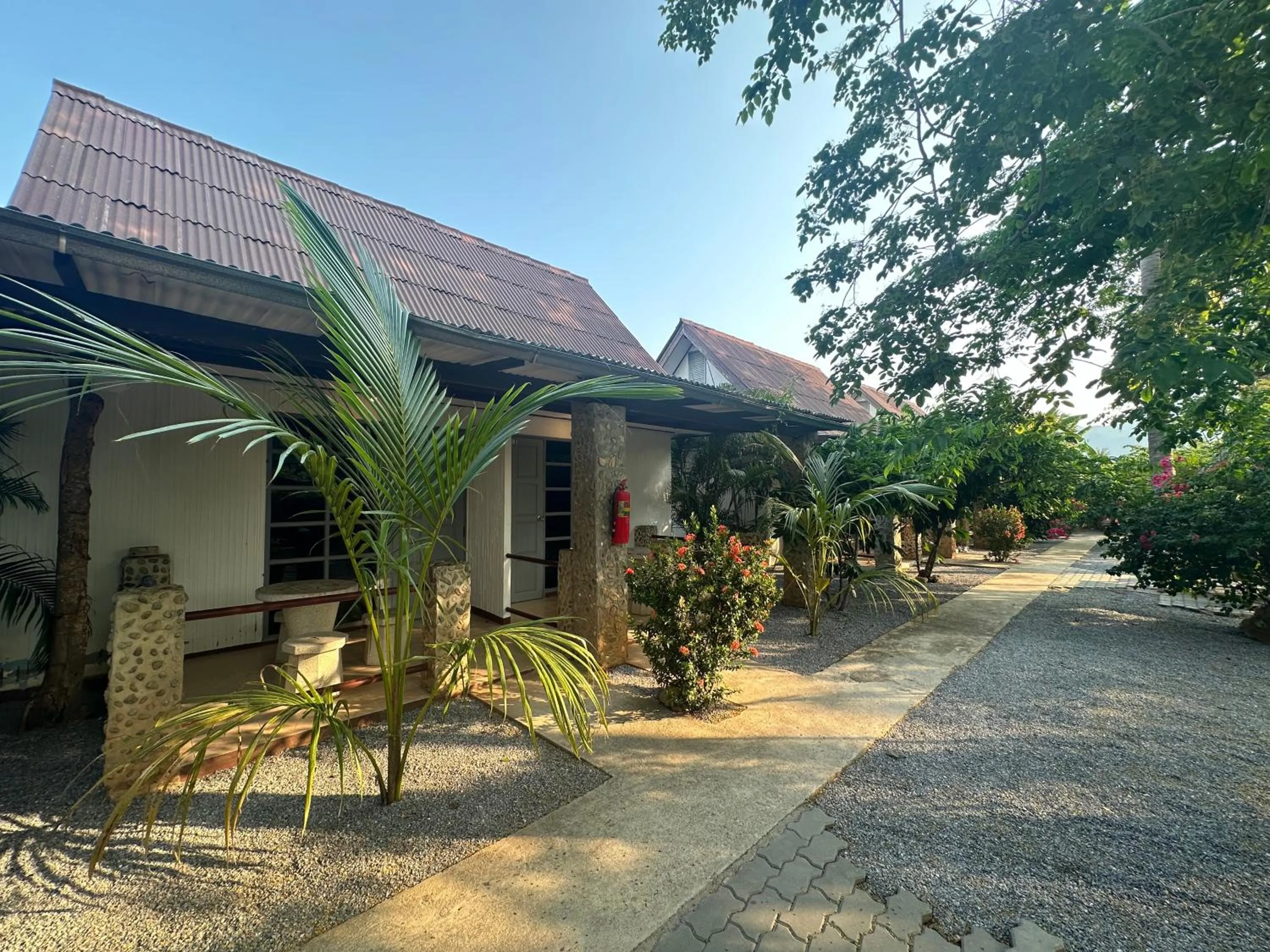 Garden in Blue Beach Resort