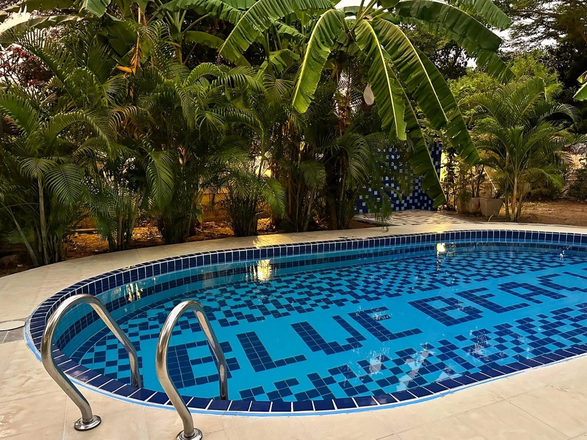 Swimming pool in Blue Beach Resort