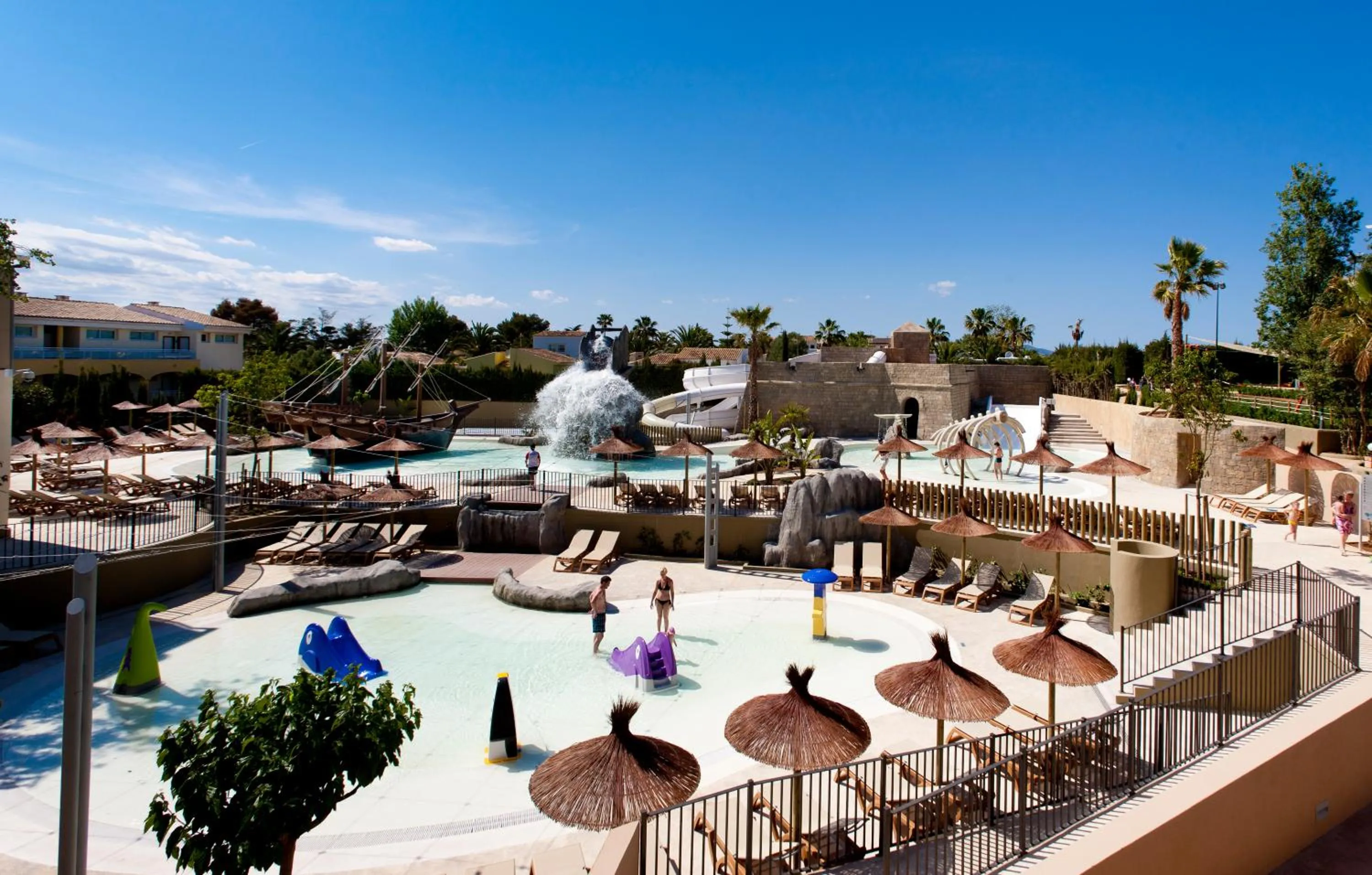 Aqua park in Insotel Cala Mandia Resort