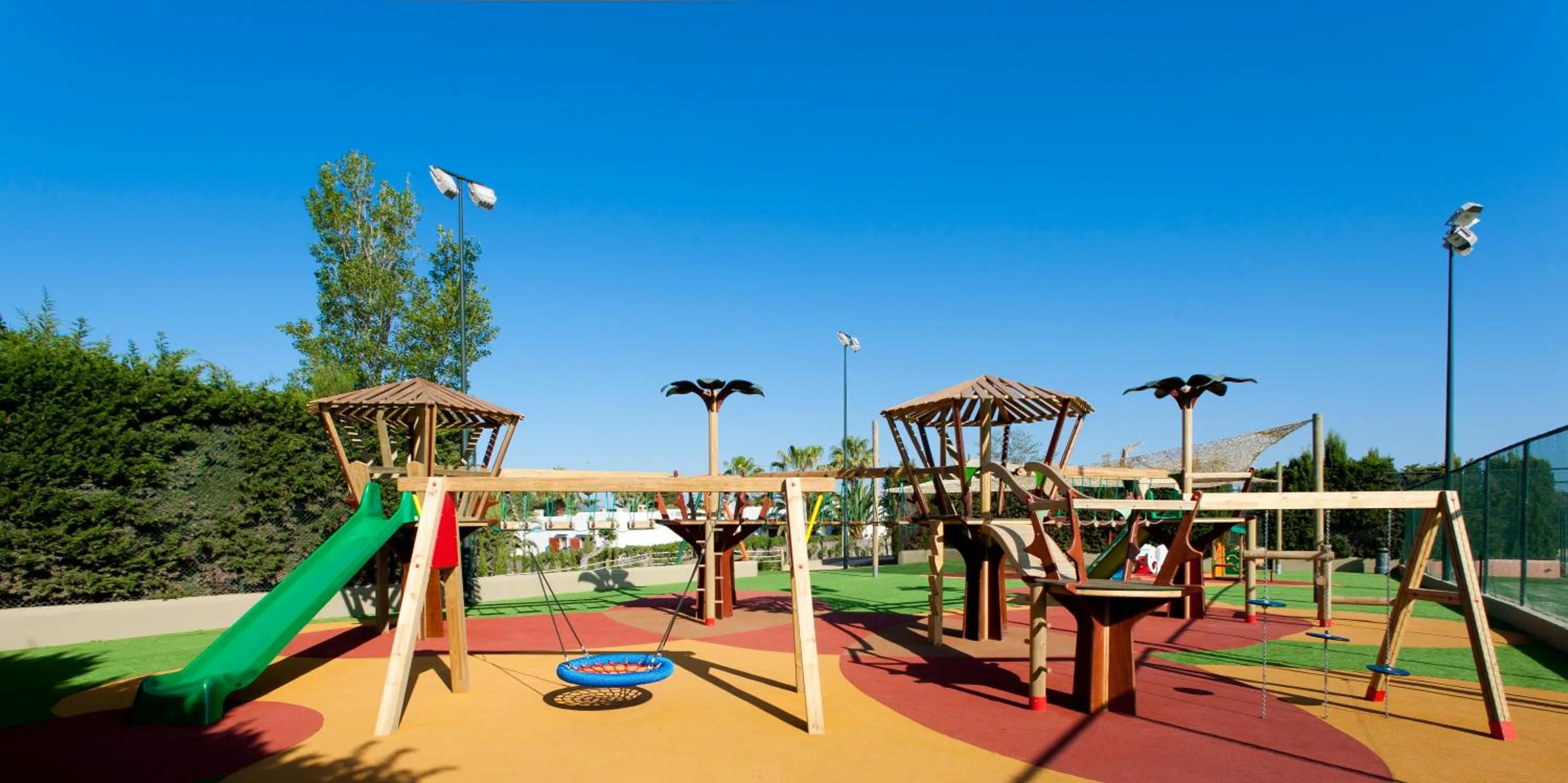 Children play ground in Insotel Cala Mandia Resort
