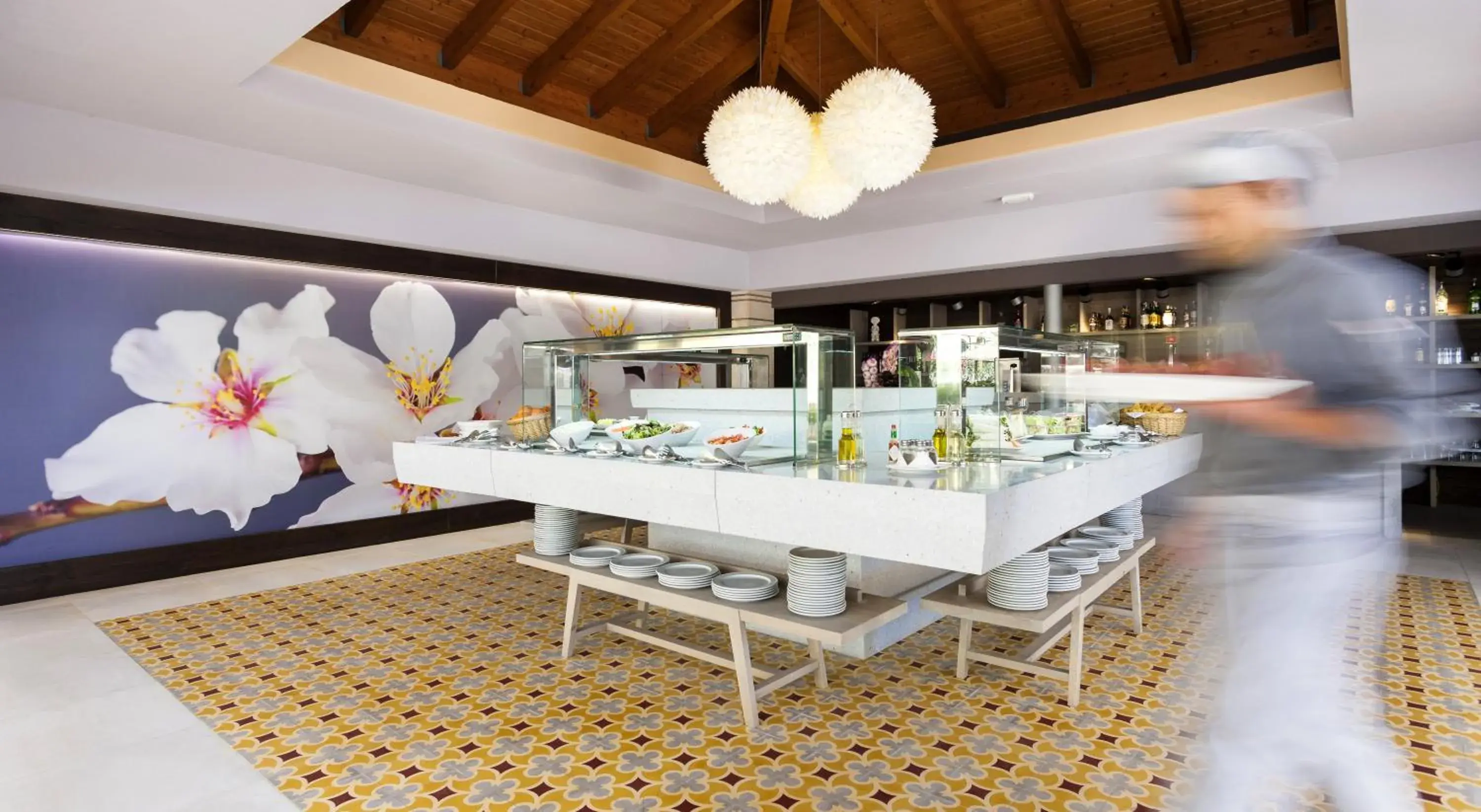 Buffet breakfast in Insotel Cala Mandia Resort Buffet breakfast in Insotel Cala Mandia Resort