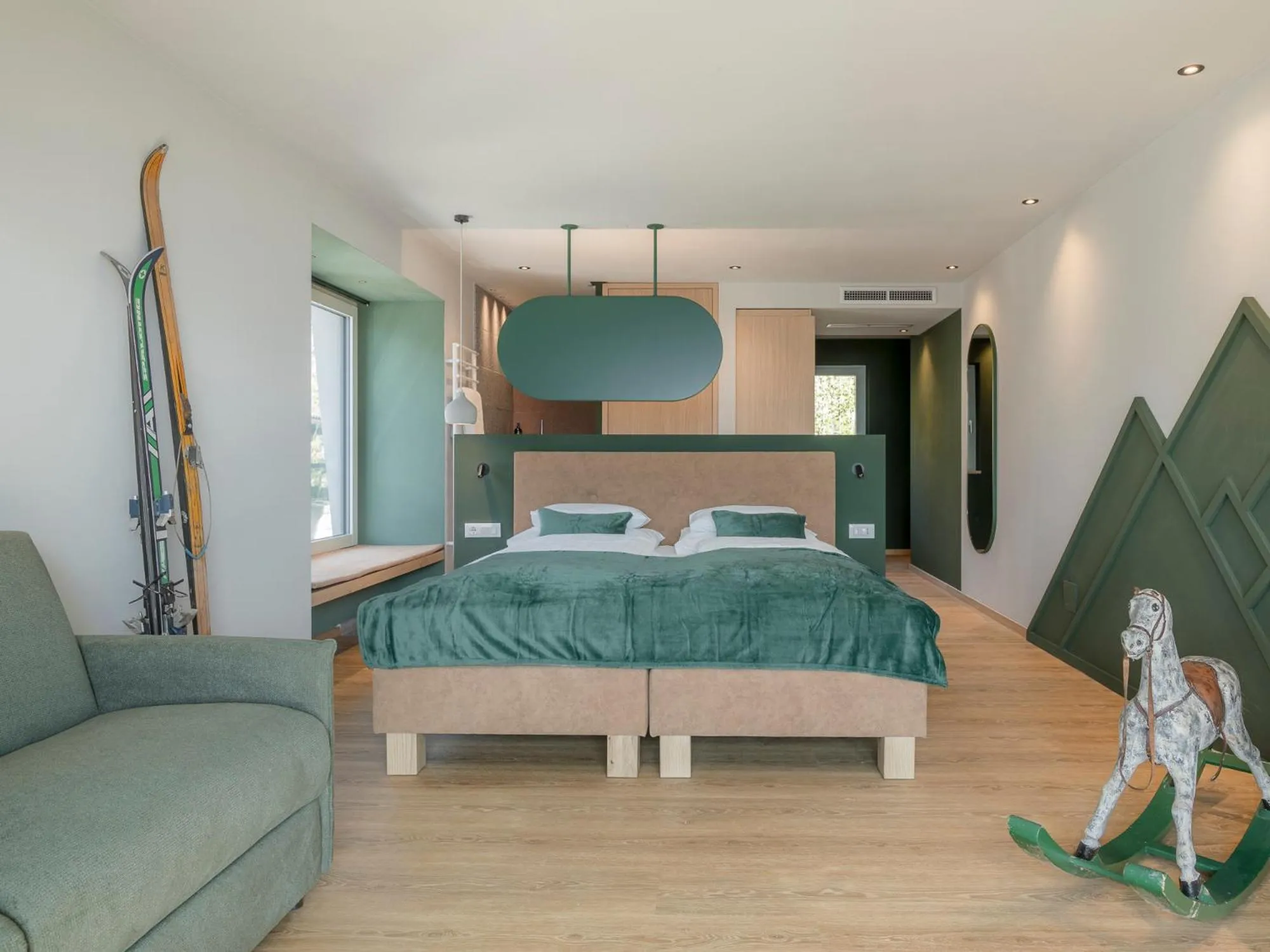 Bed in Pension Höfler - Fernblick