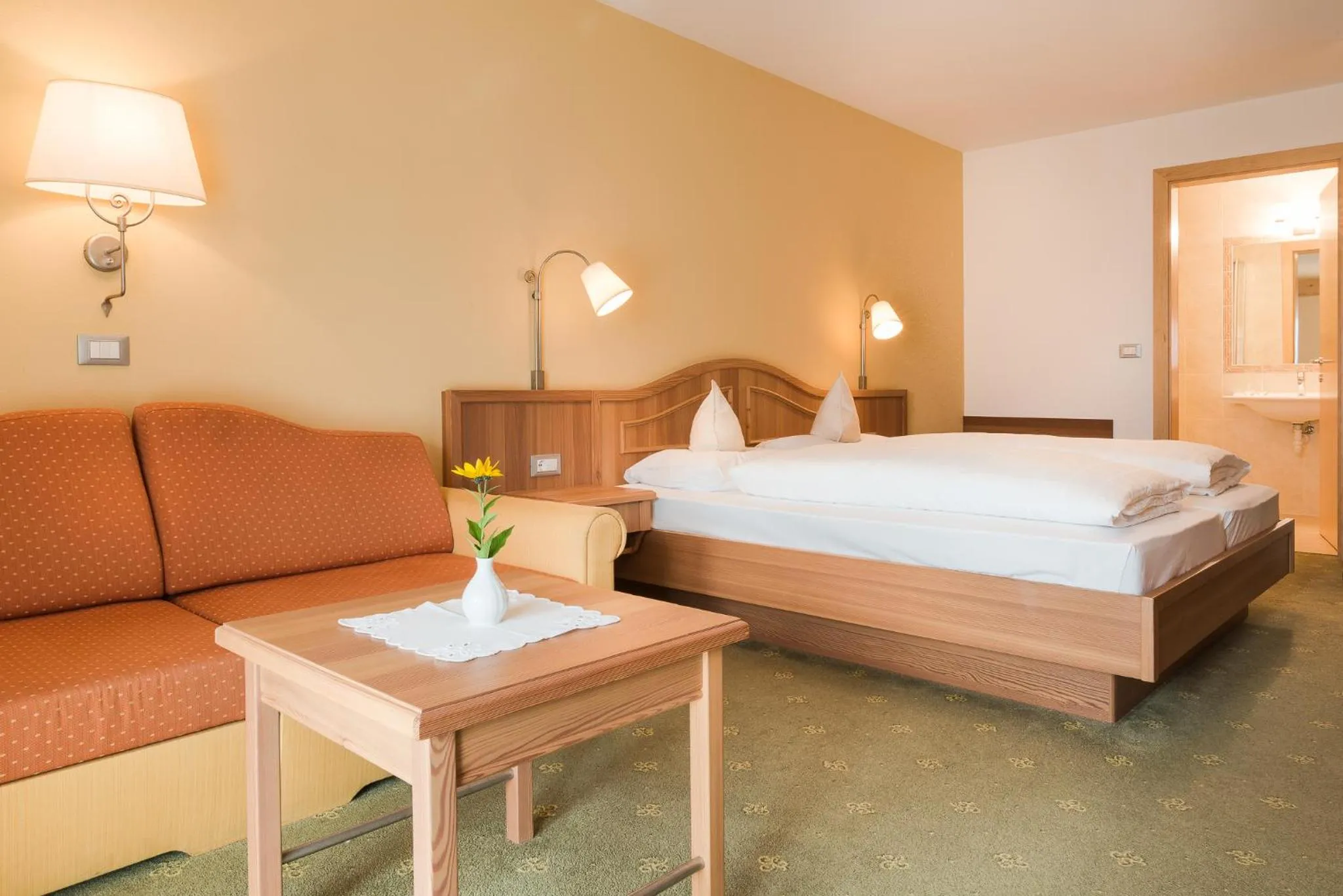 Bed in Pension Höfler - Fernblick