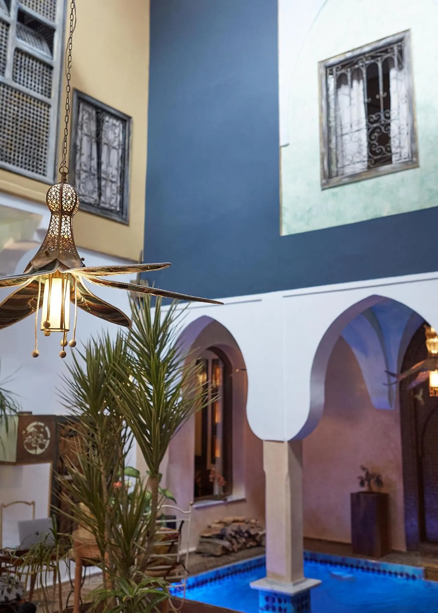 Patio in Riad Al Ibtikar