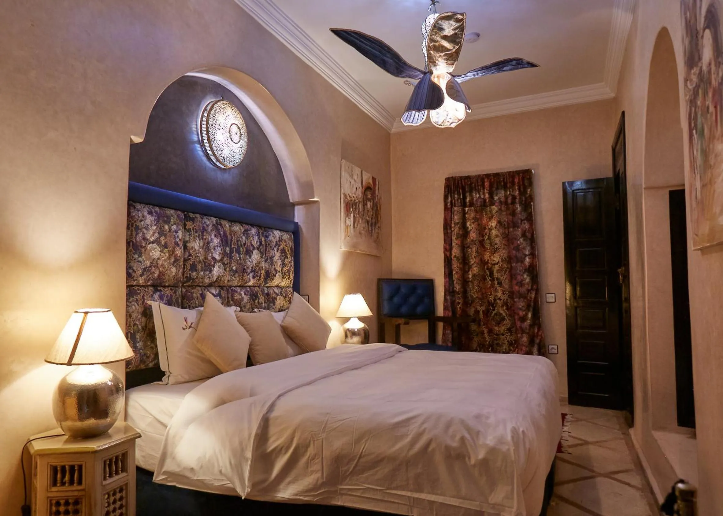 Bedroom, Bed in Riad Al Ibtikar