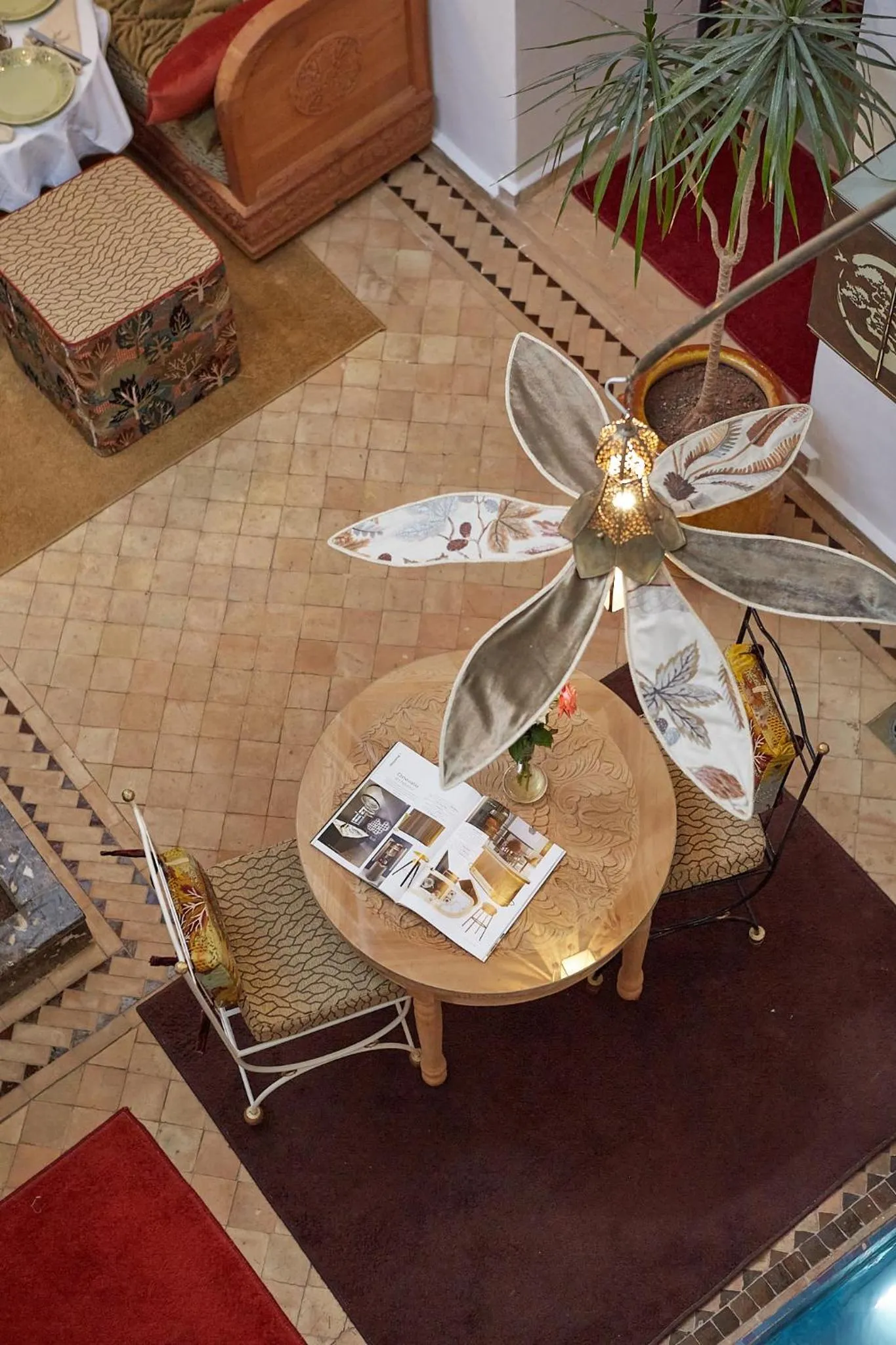 Patio in Riad Al Ibtikar