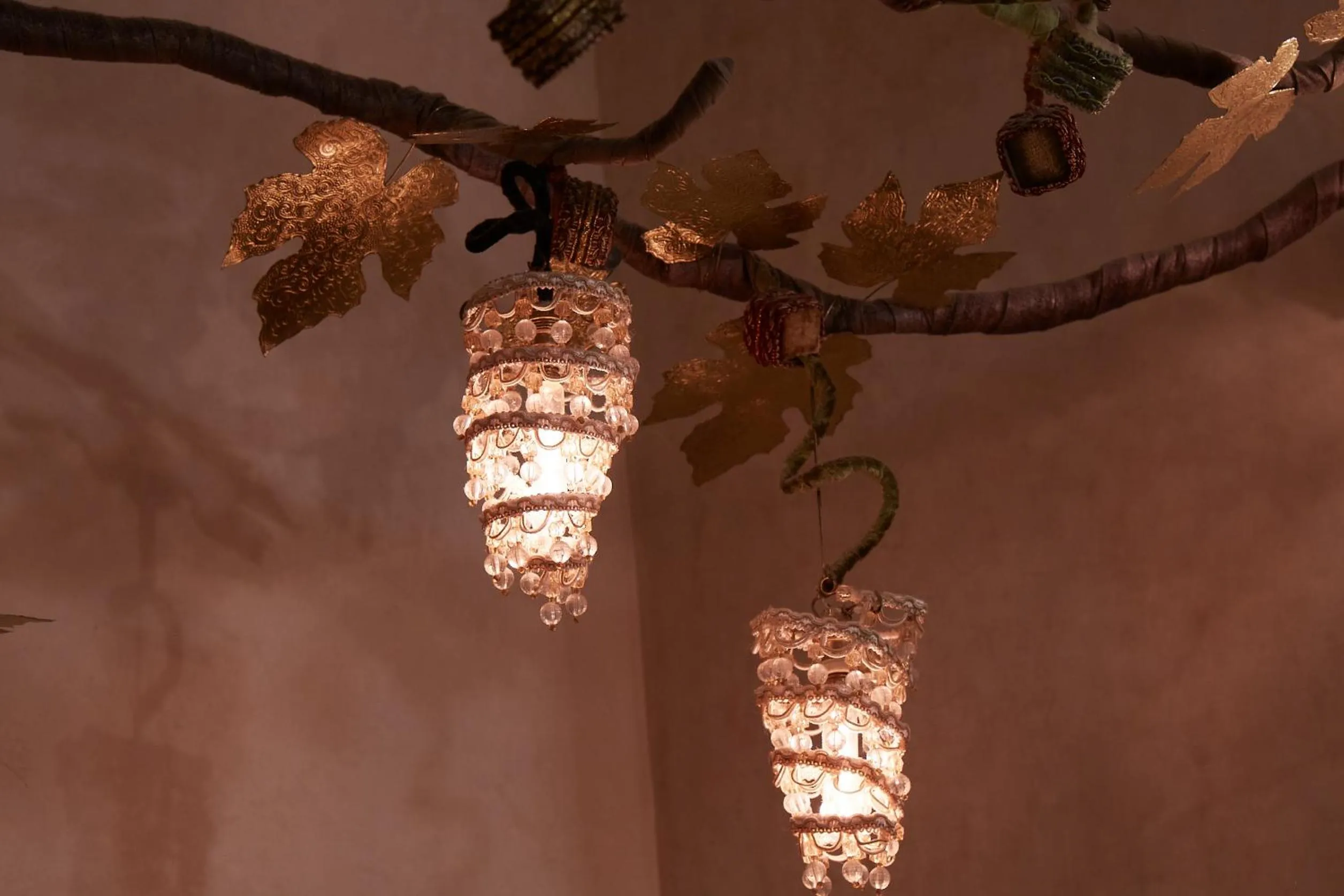 Decorative detail in Riad Al Ibtikar