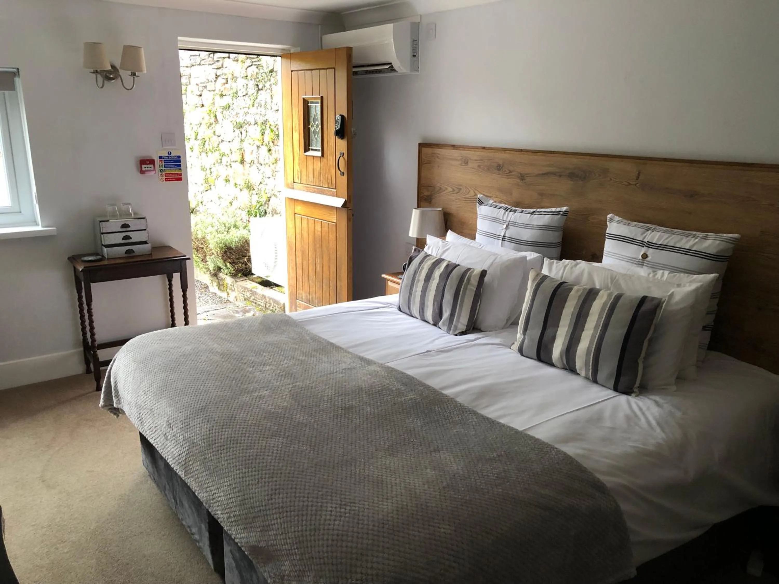 Bed in The Mill at Glynhir