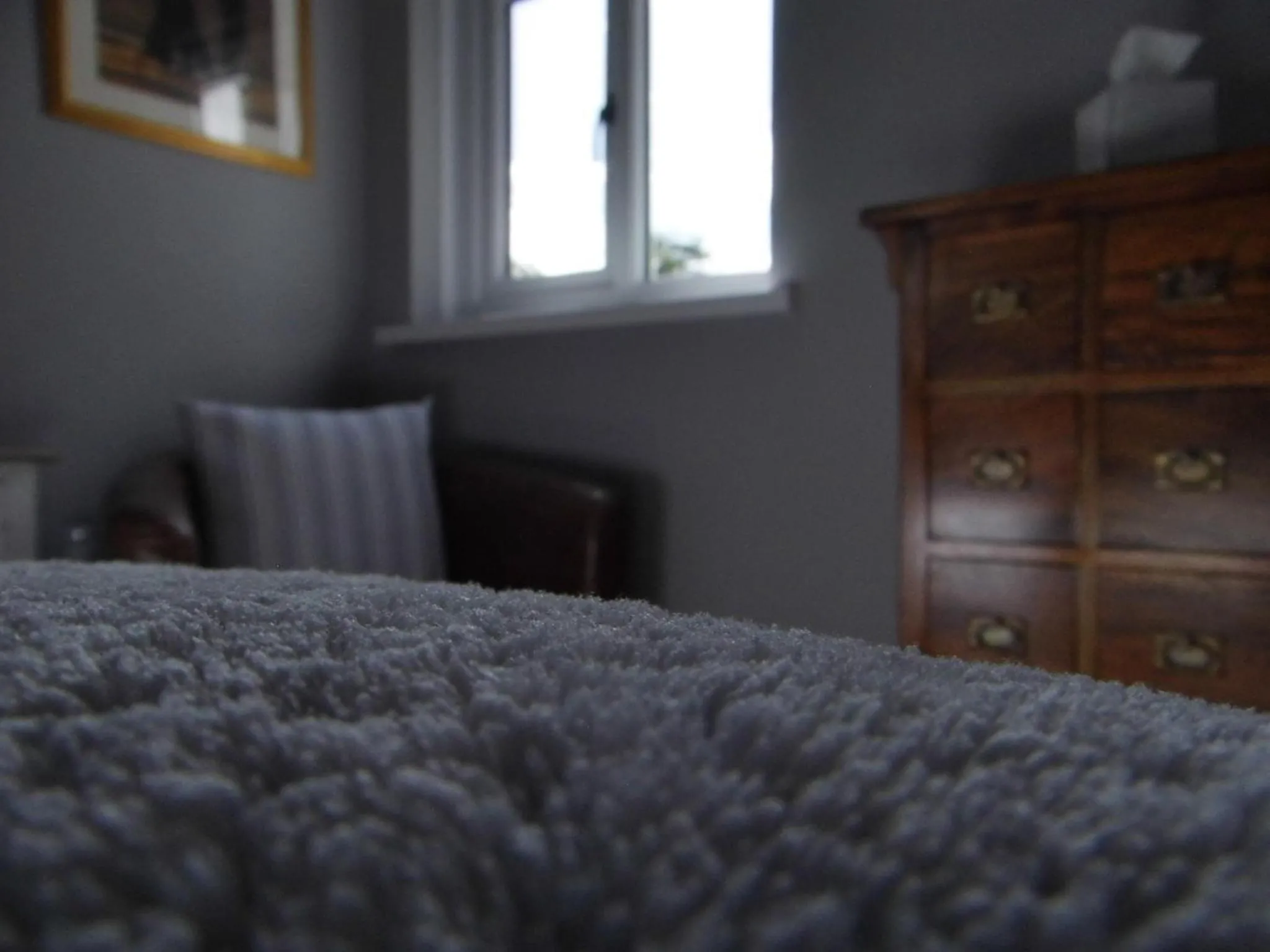 Bedroom, Bed in The Mill at Glynhir