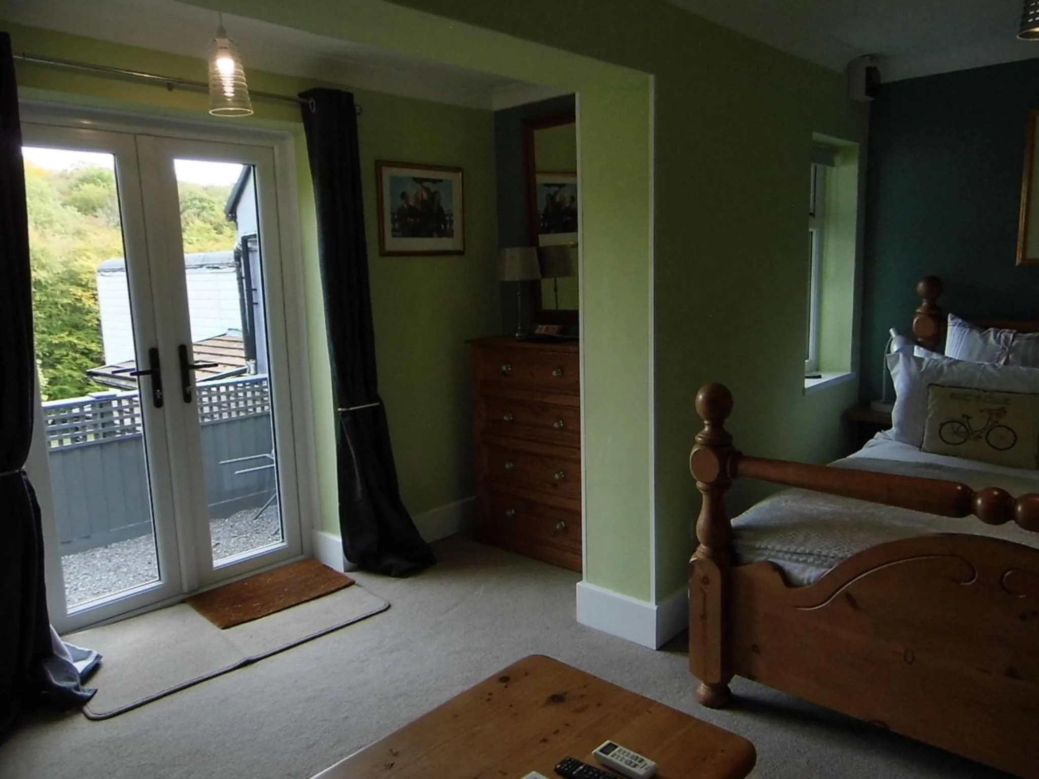 Bedroom, Bed in The Mill at Glynhir