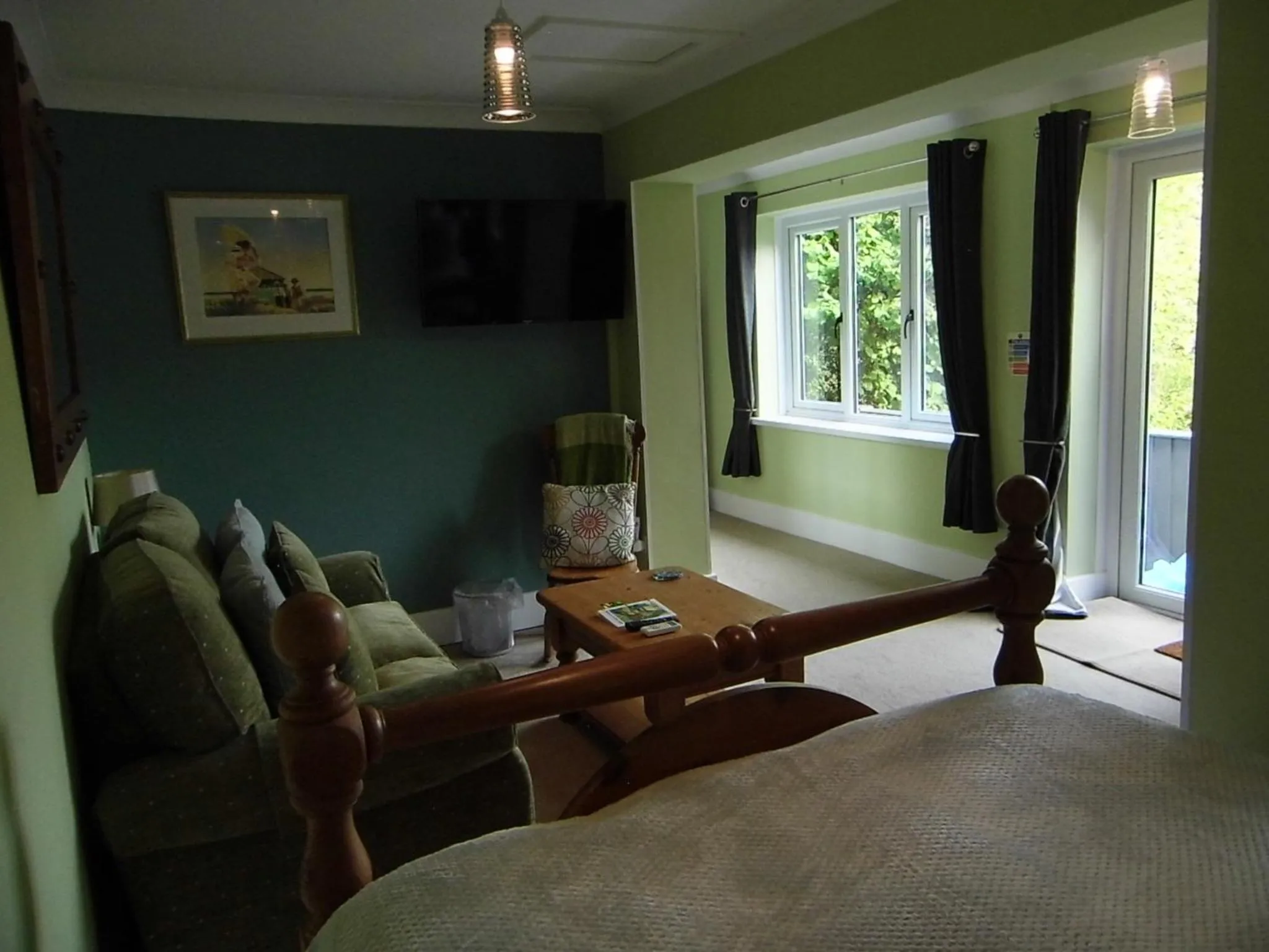 Bedroom in The Mill at Glynhir