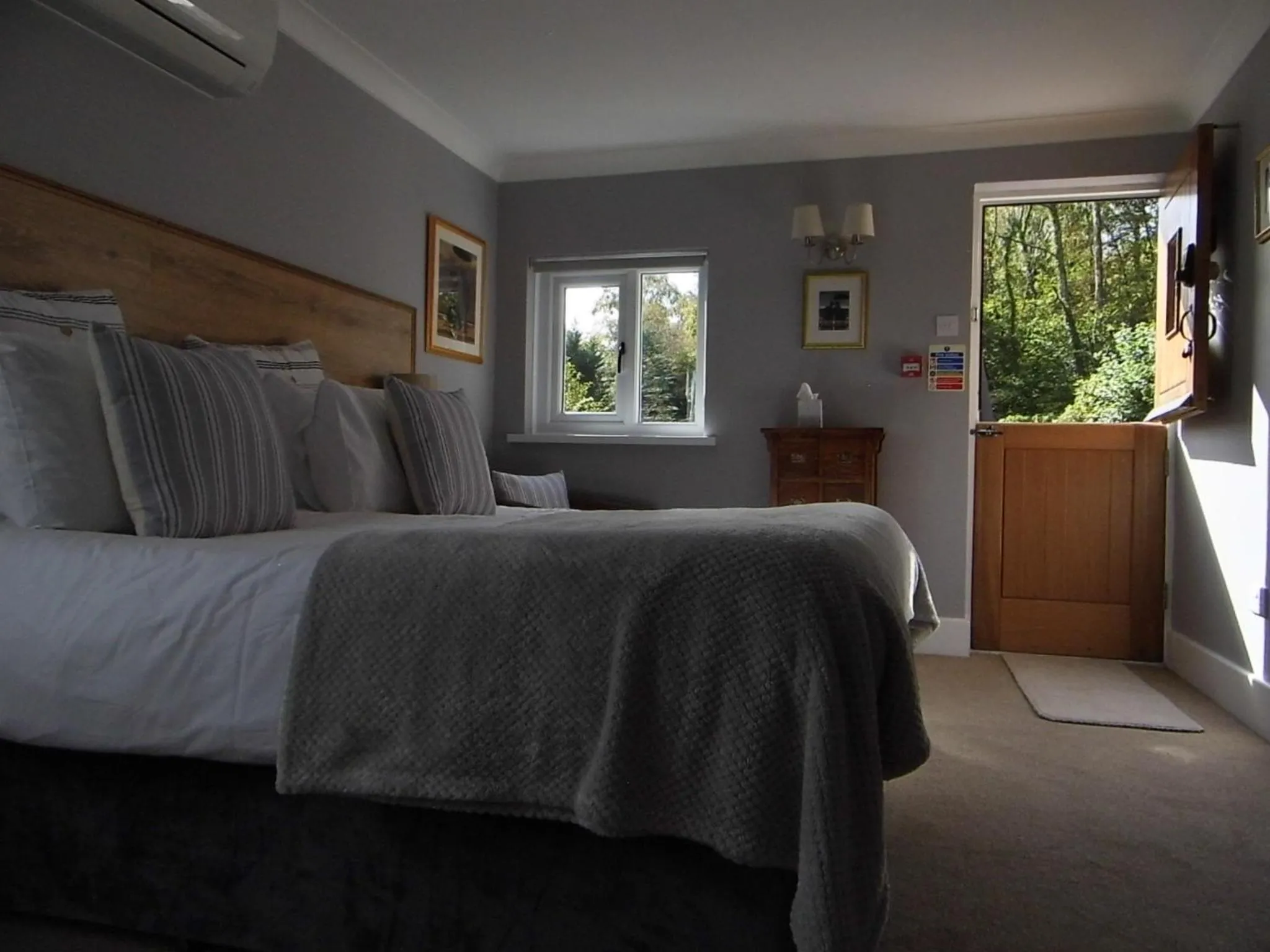 Bed in The Mill at Glynhir