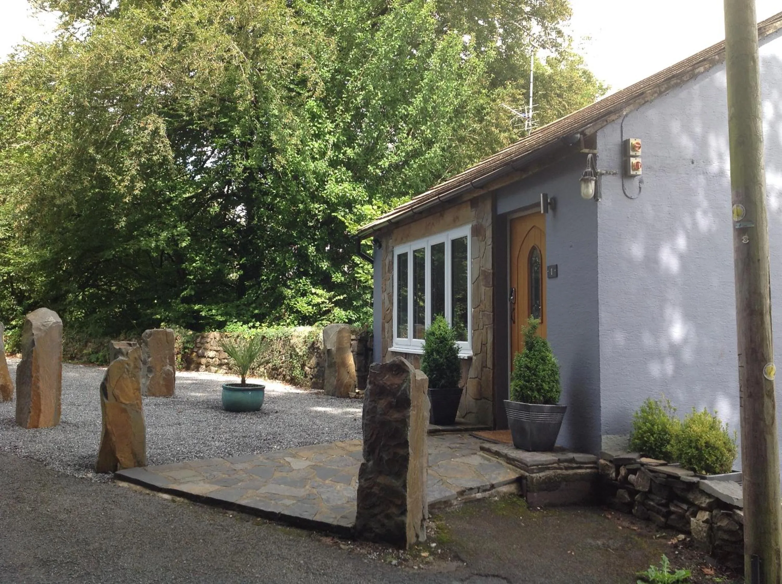 Property building in The Mill at Glynhir
