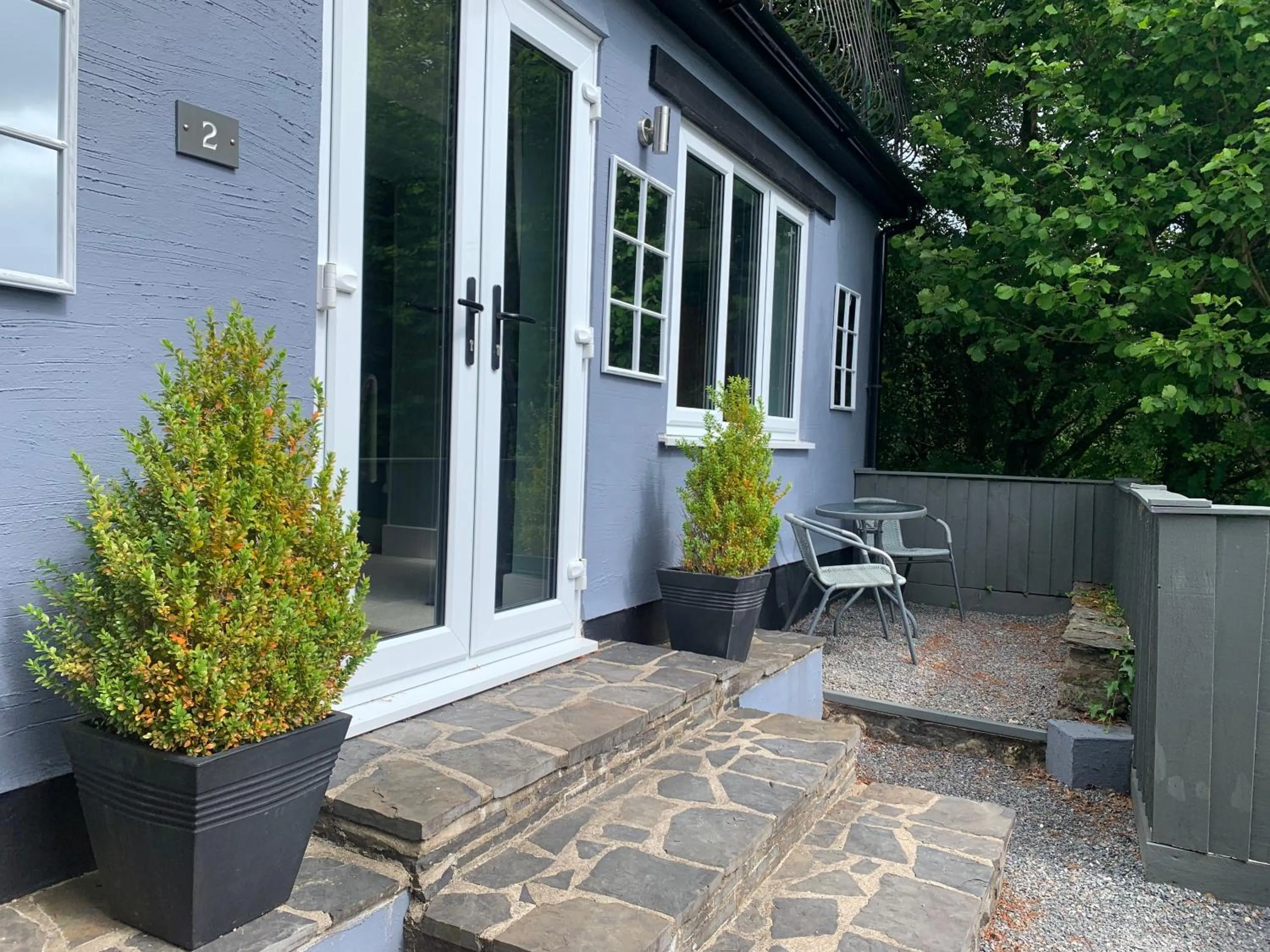 Patio in The Mill at Glynhir