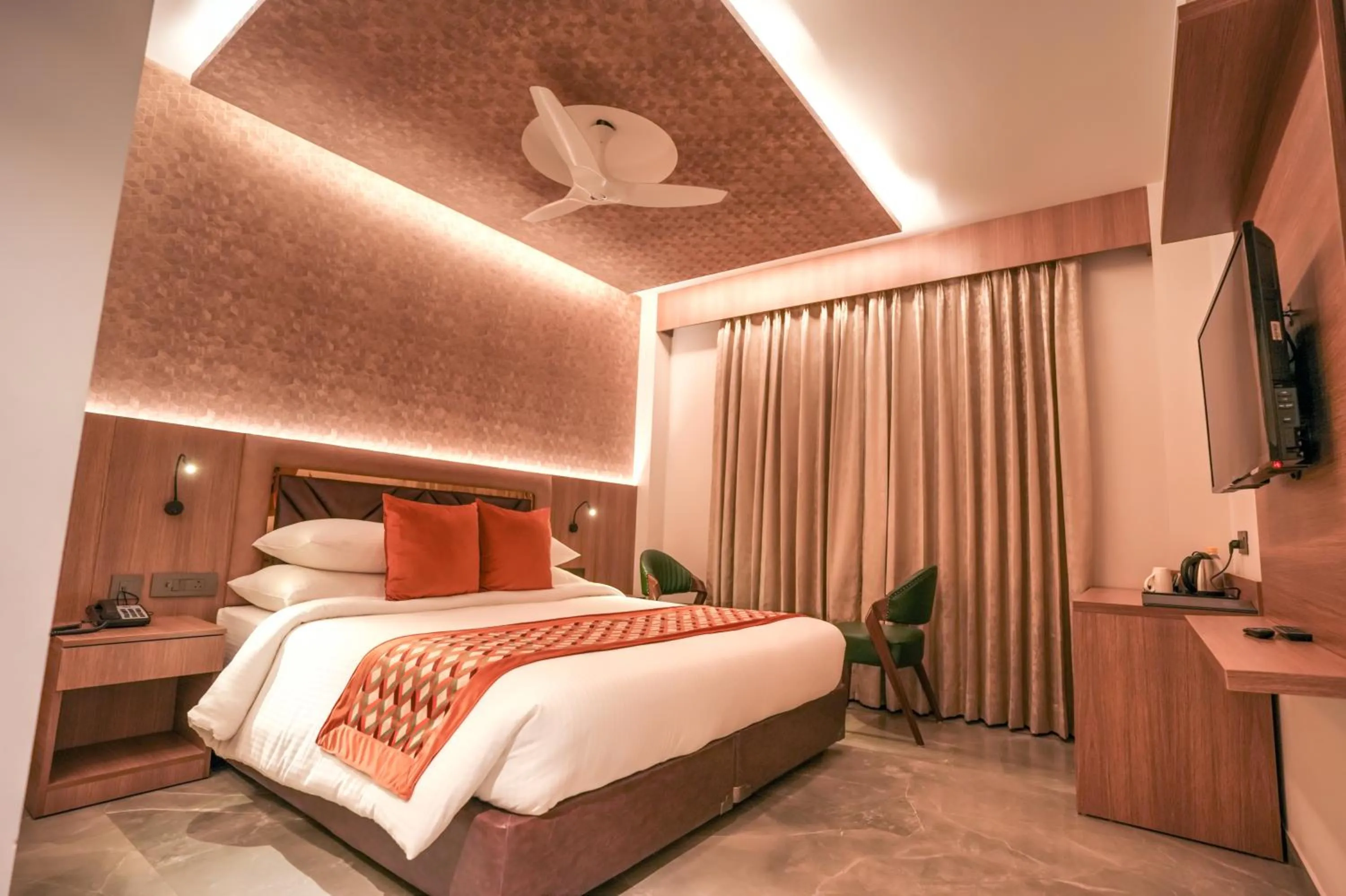 Bedroom, Bed in Hotel Rj