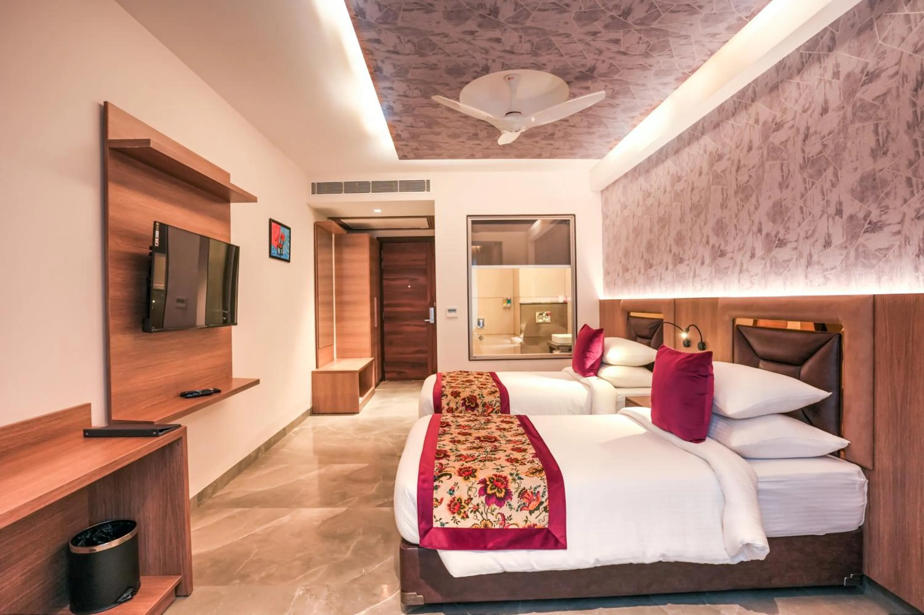 Bedroom, Bed in Hotel Rj