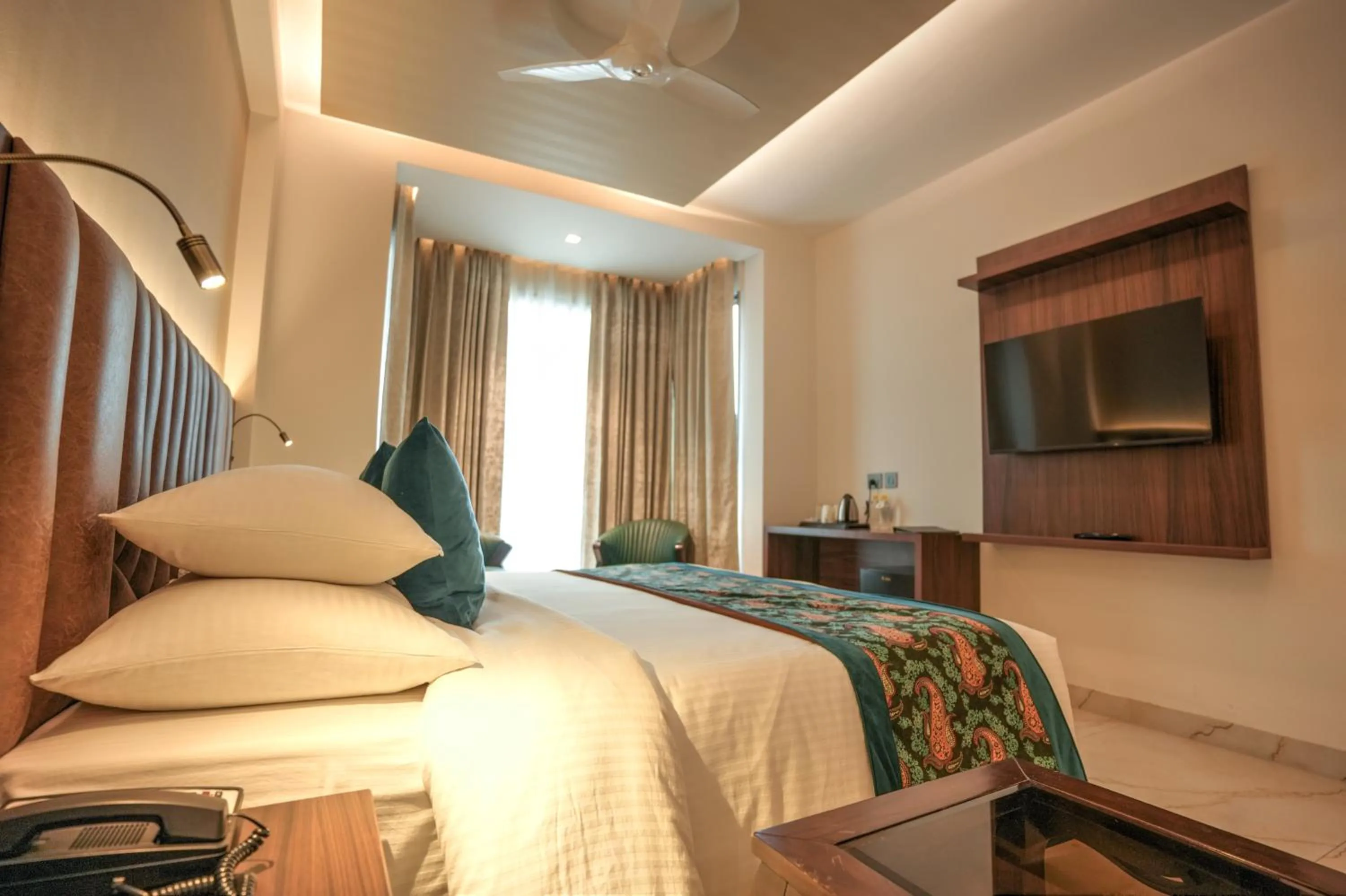 Bedroom, Bed in Hotel Rj