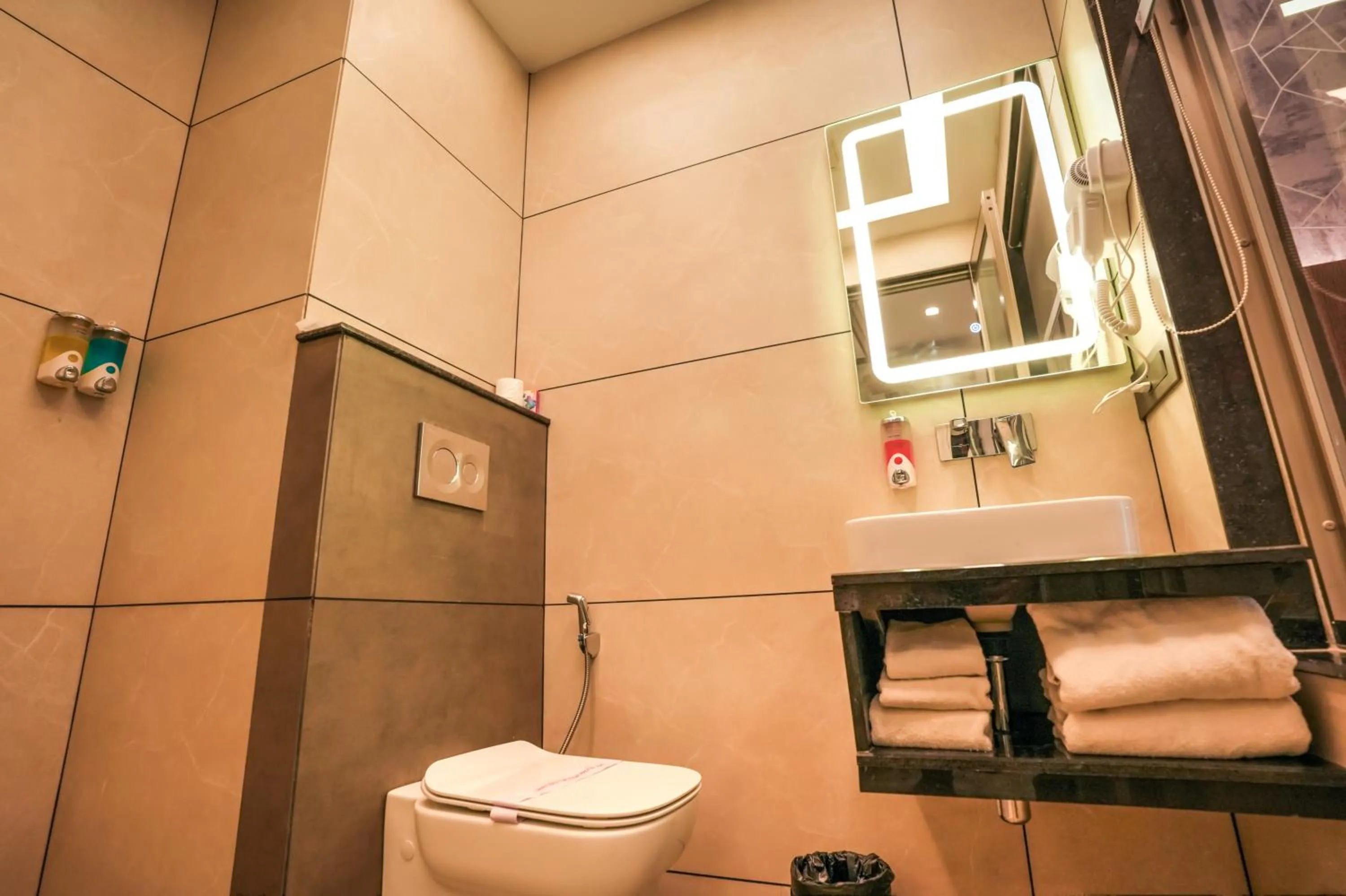 Bathroom in Hotel Rj