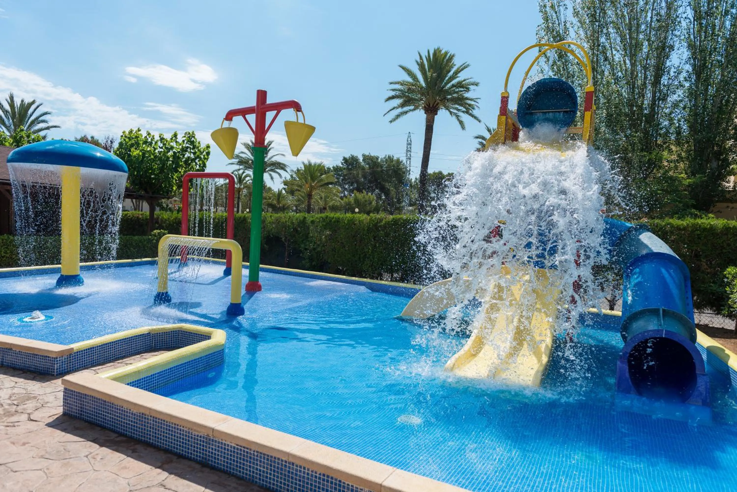Aqua park in Apartamentos Siesta I