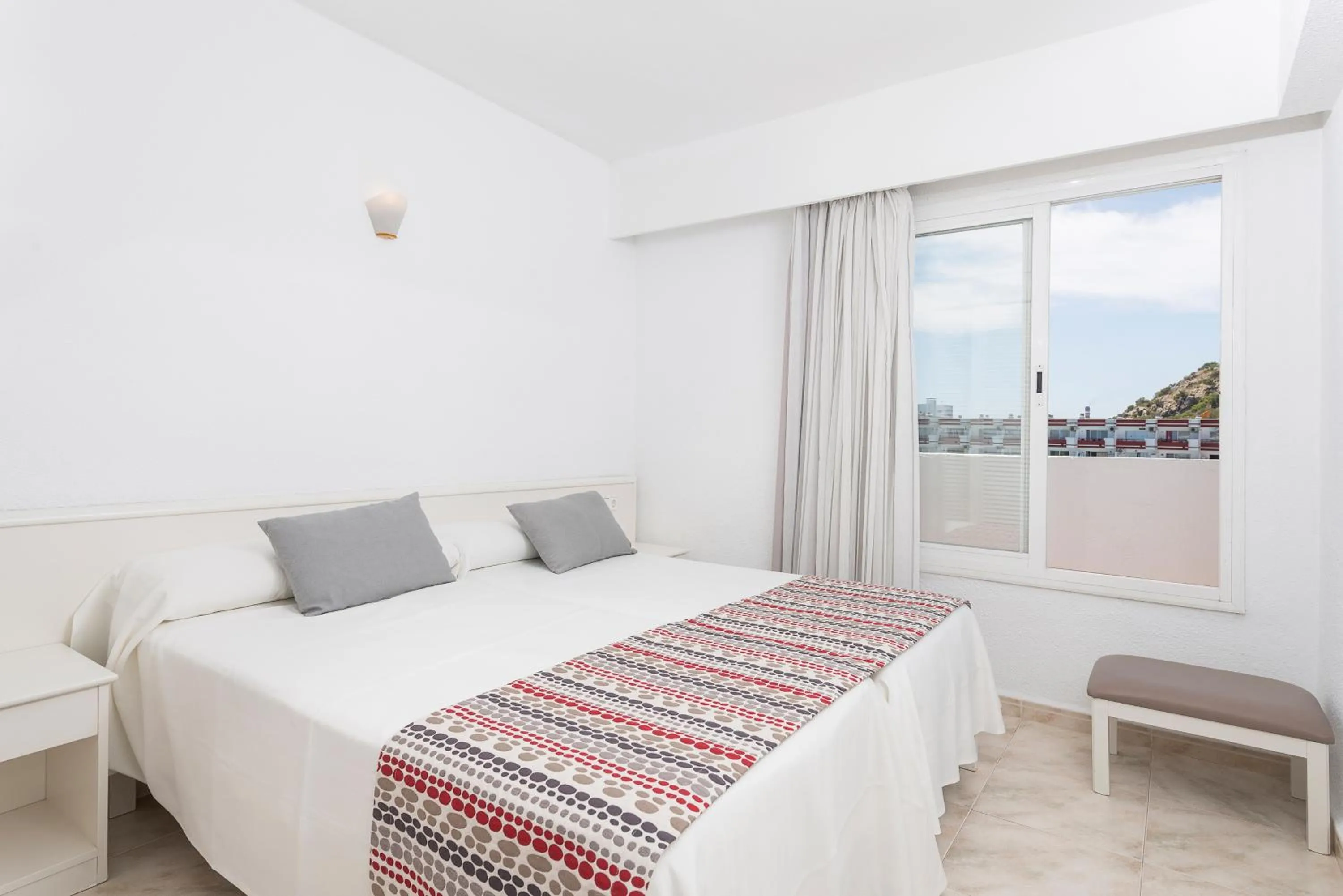 Bed in Apartamentos Siesta I