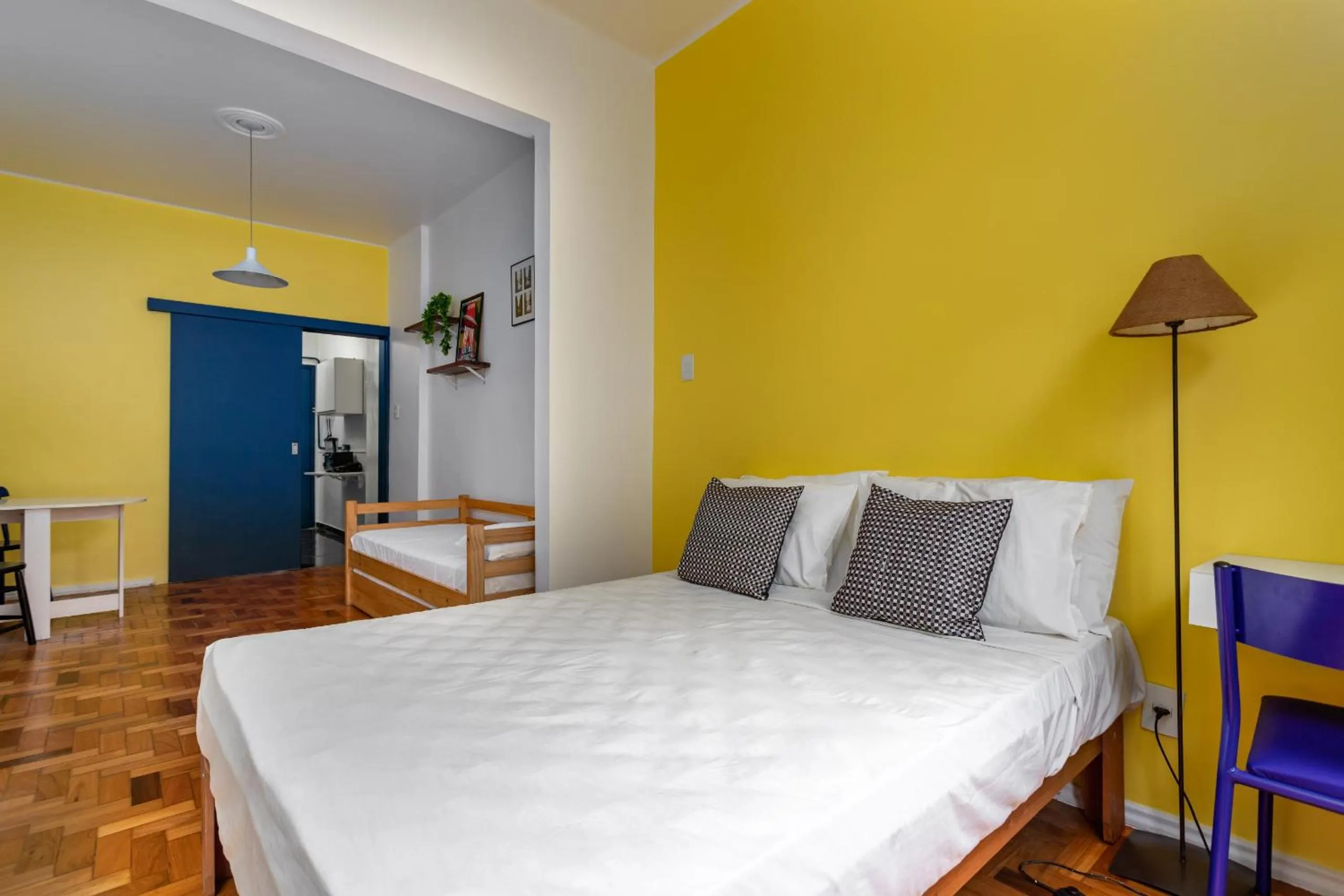 Bed in Estúdio em Copacabana - Ideal para famílias - JC509 Z2